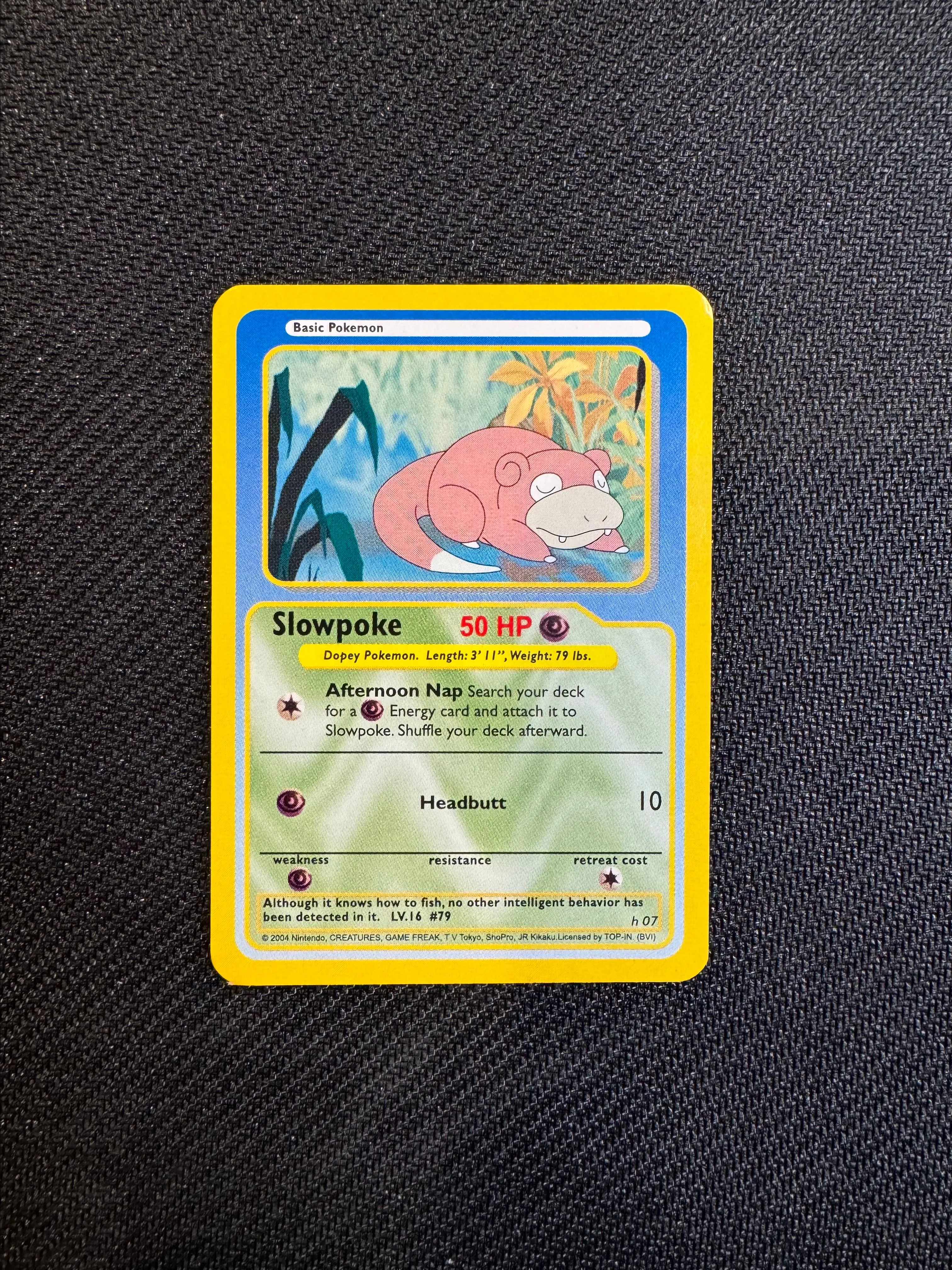 slowpoke pokemon card 1995 Amazon.com: Pokemon - Slowpoke (67) - Team Rocket