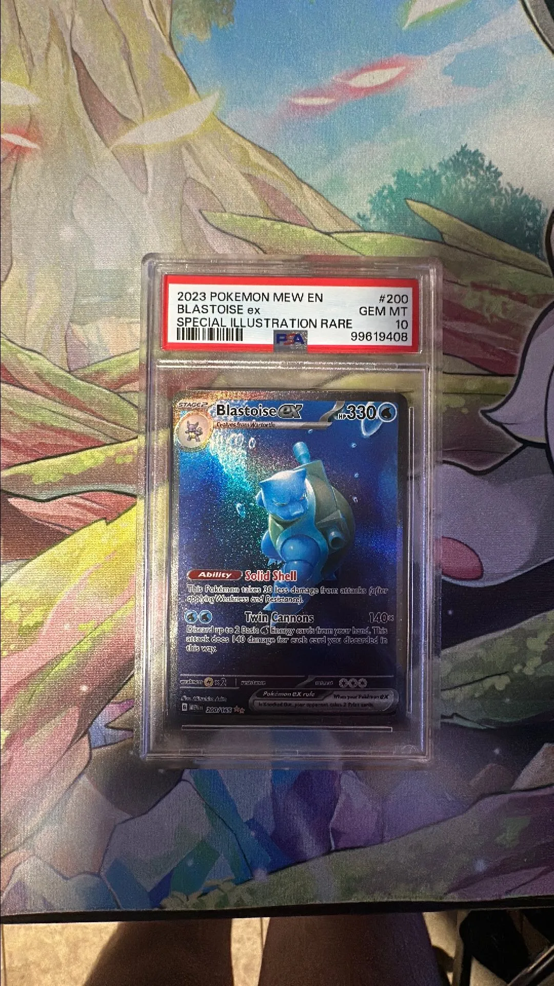 Product image for Blastoise ex SIR PSA 10