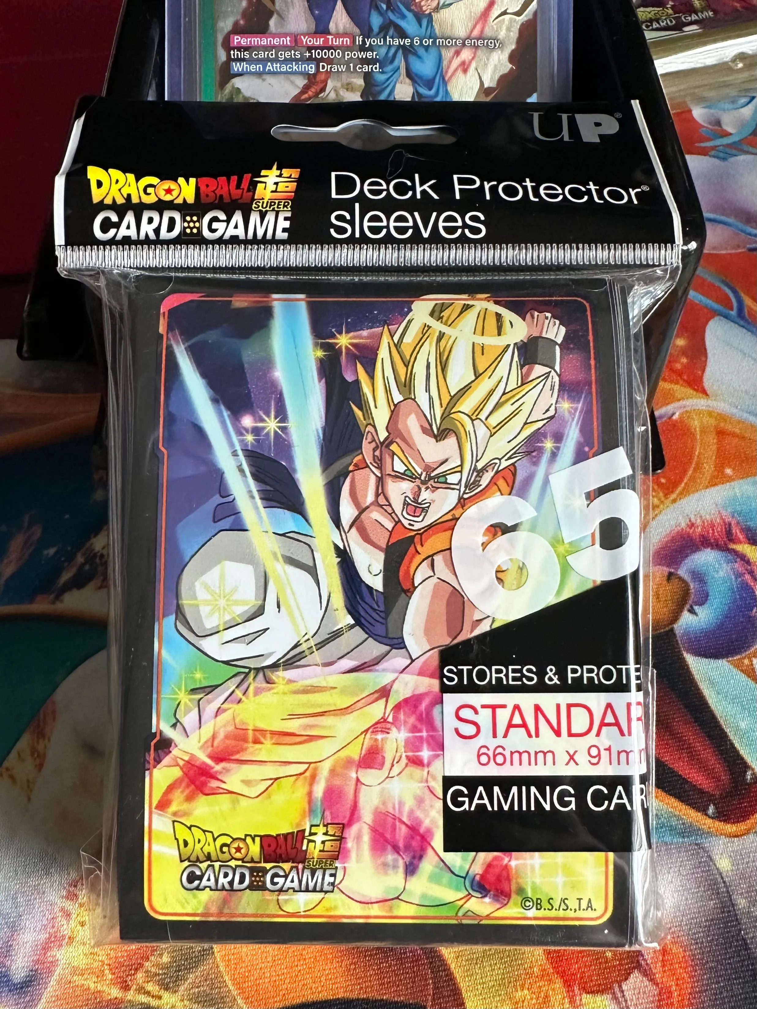 dbs card game sleeves Bandai main image 1