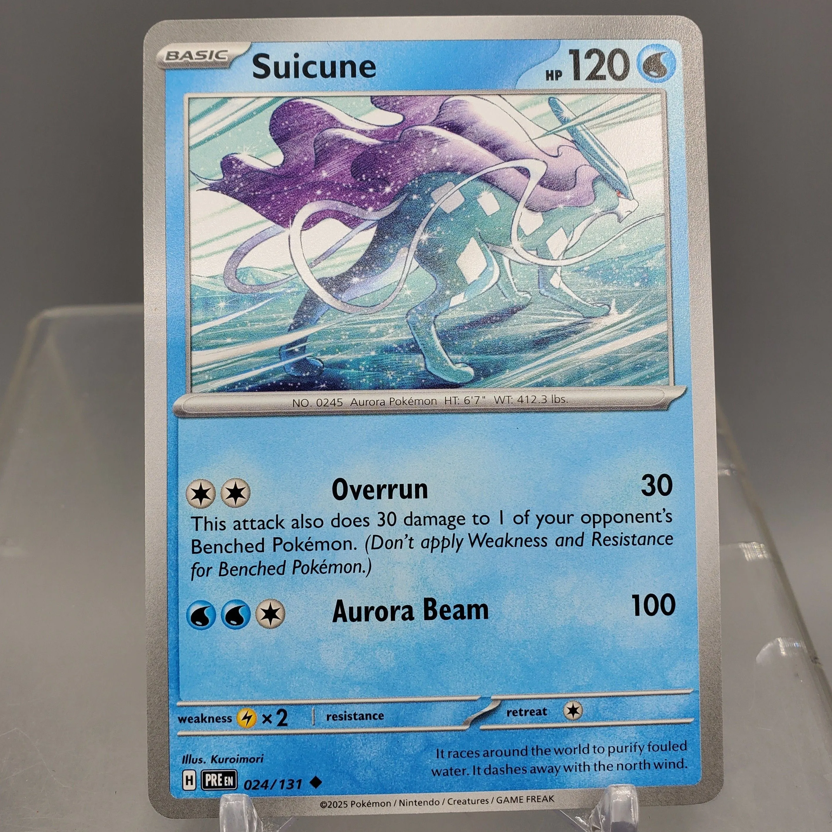 Pokemon TCG Prismatic Evolutions Series Suicune Card  Whatnot: Shop, Sell,  Connect