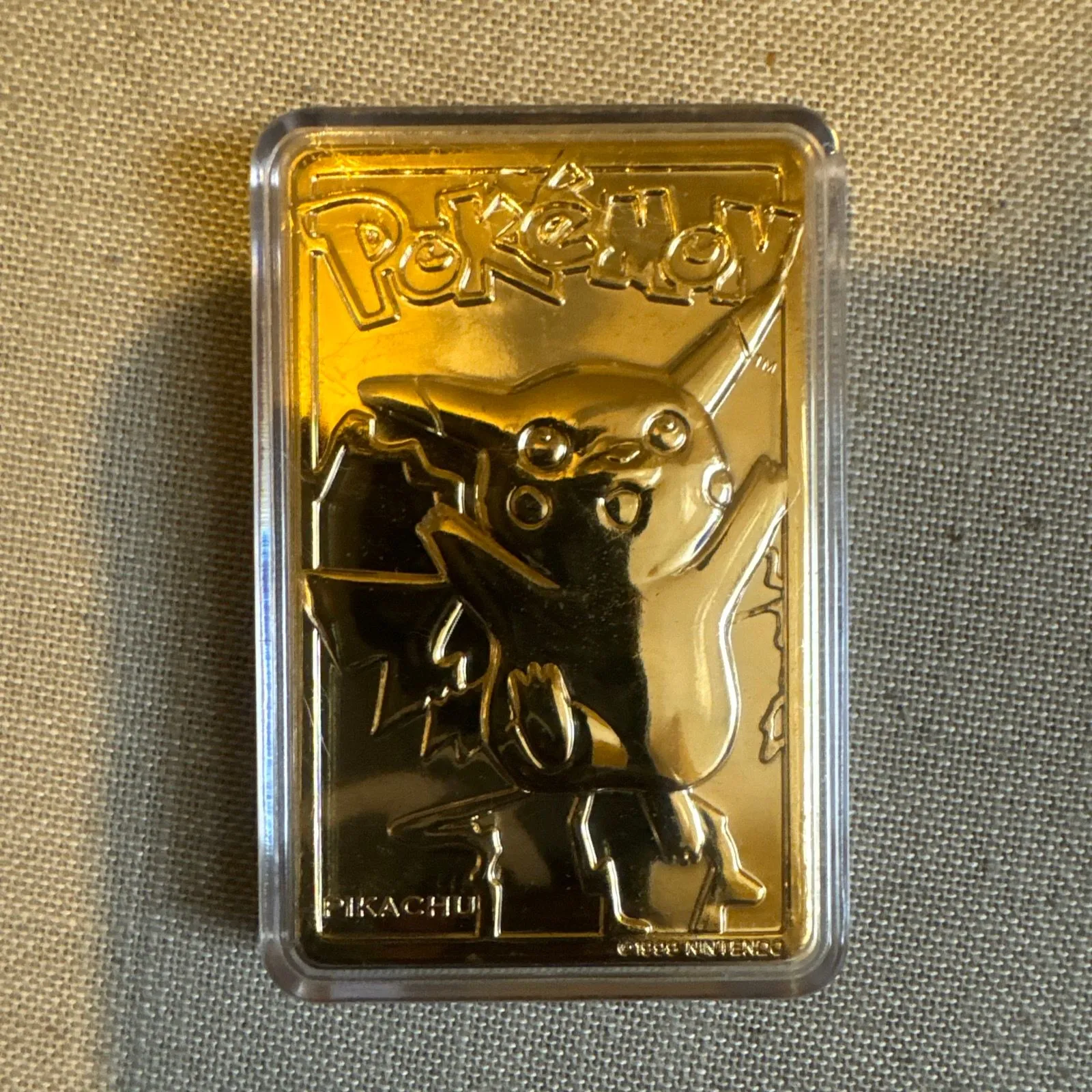PIKACHU Special Edition 23k Gold Trading Card With COA And Case  Whatnot:  Shop, Sell, Connect