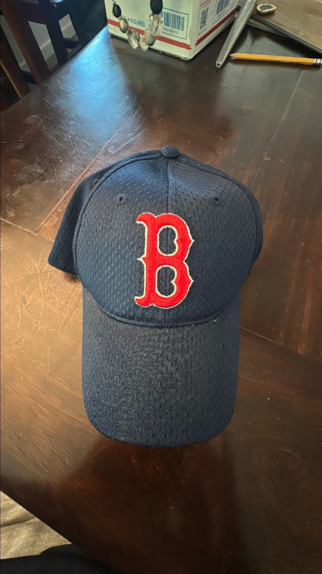 Product image for MLB Boston Red Socks Baseball Hat M/L NWOT