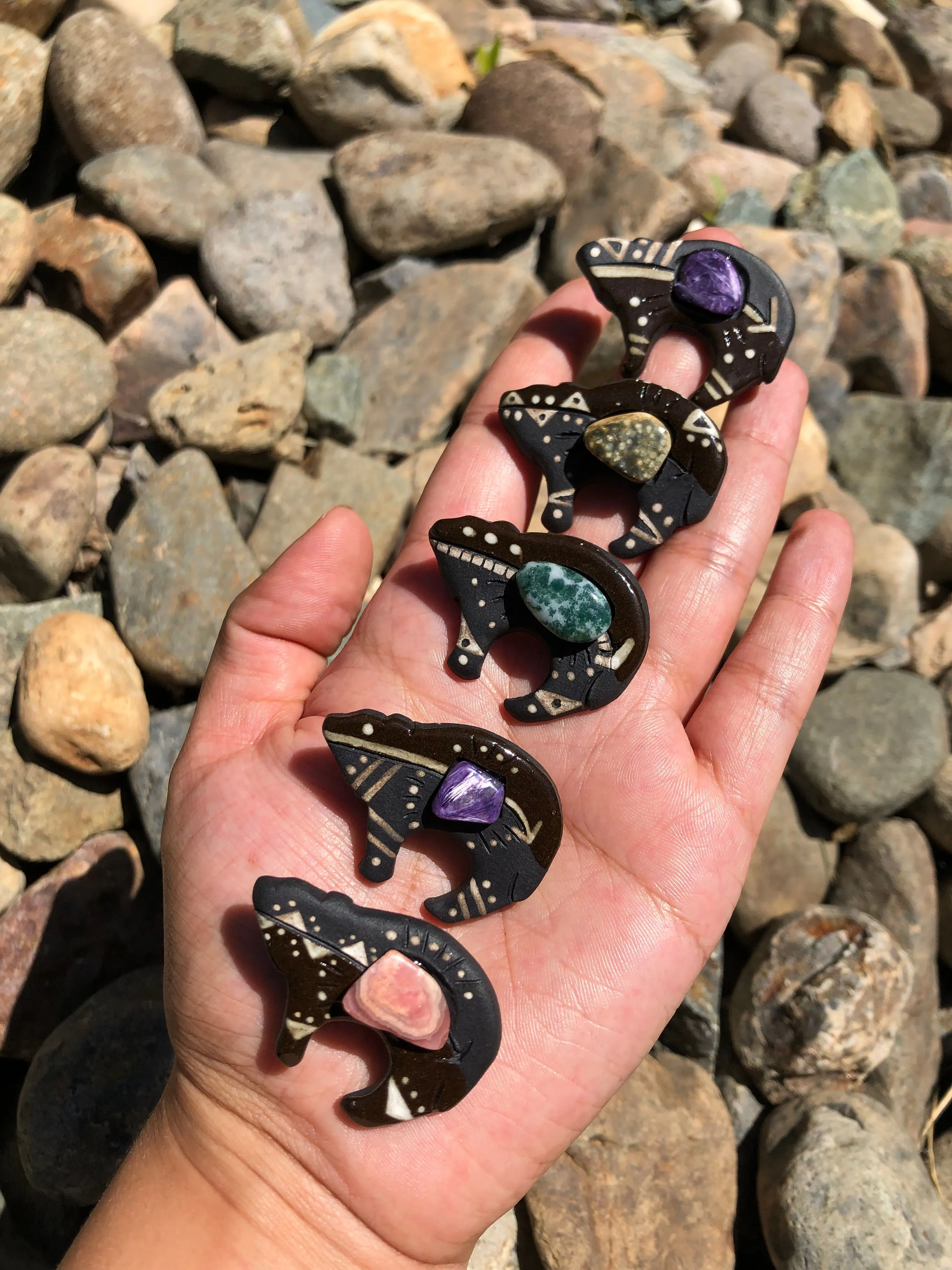 Product image for Zuni Bear Pin