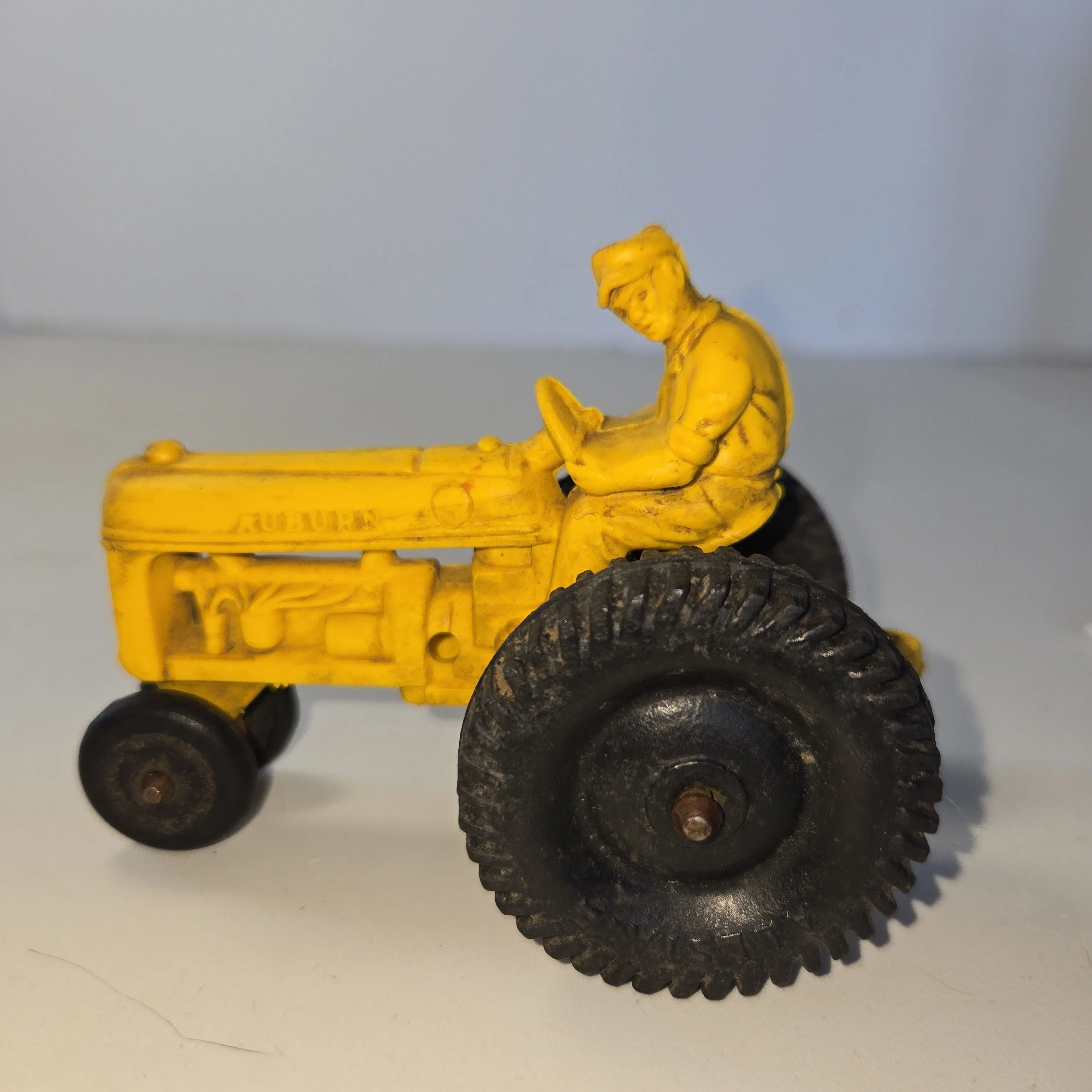 Product image for 625-Auburn Yellow Rubber Tractor