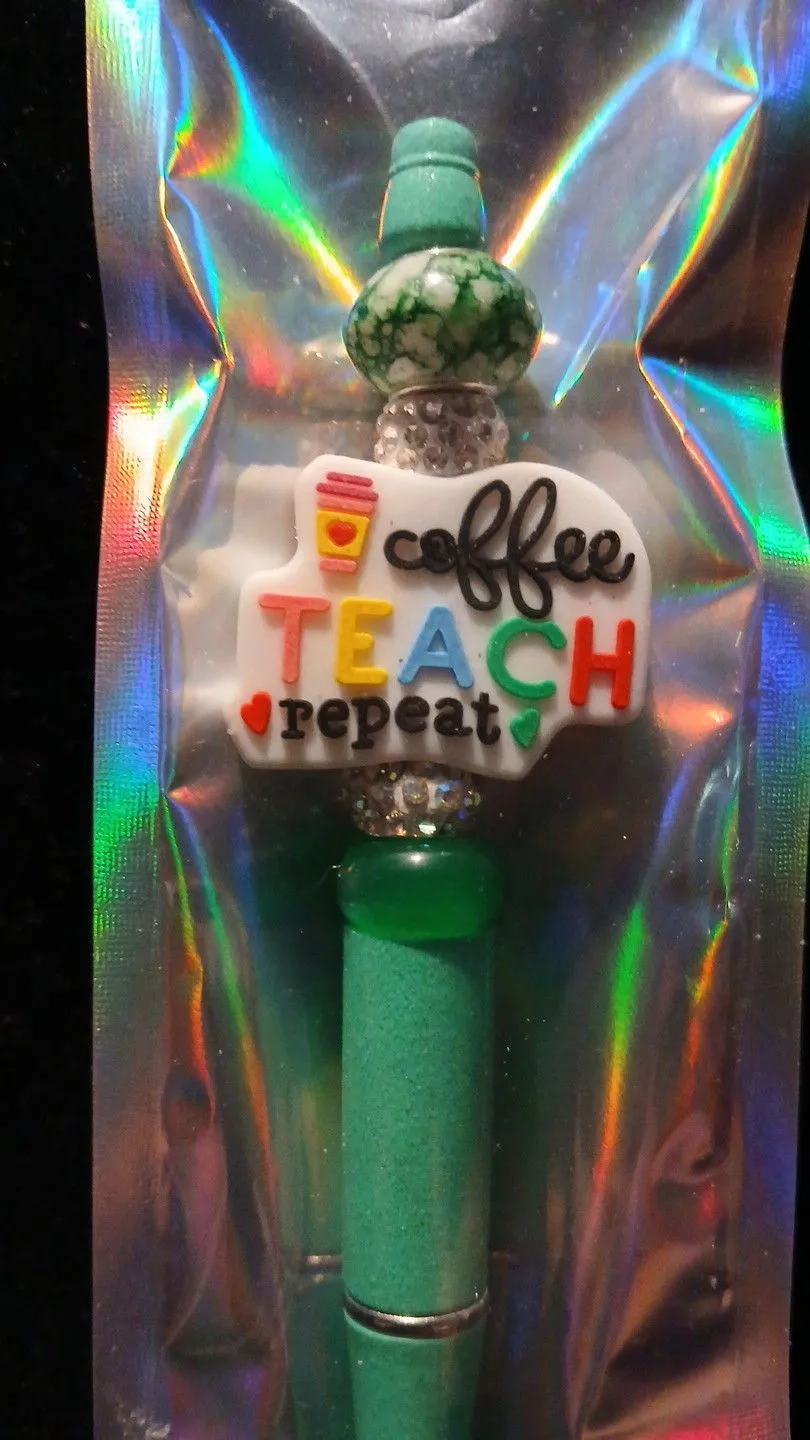 Product image for Beadable Pens -  teacher gift!!  #93