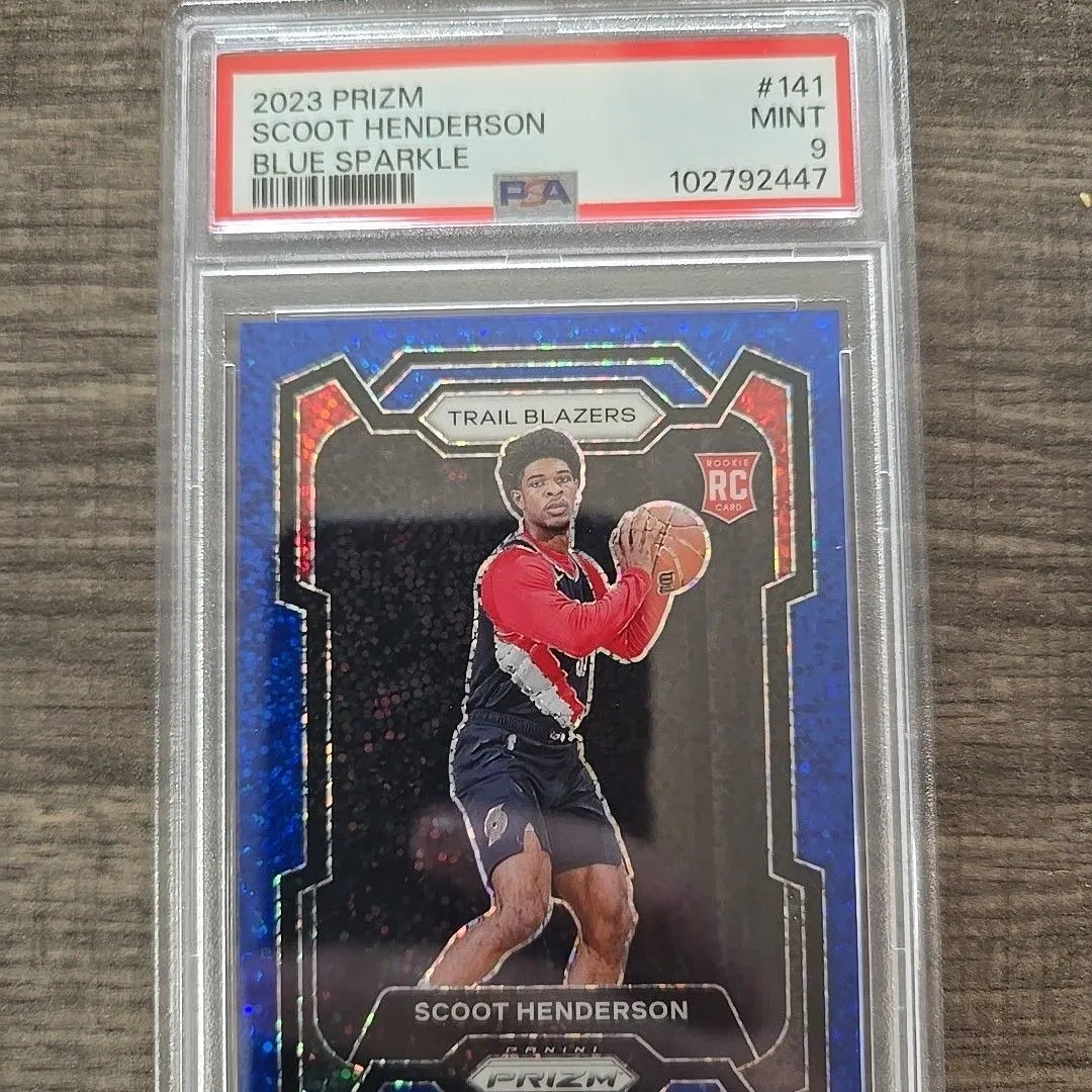 Product image for Scoot henderson prizm blue sparkle/144