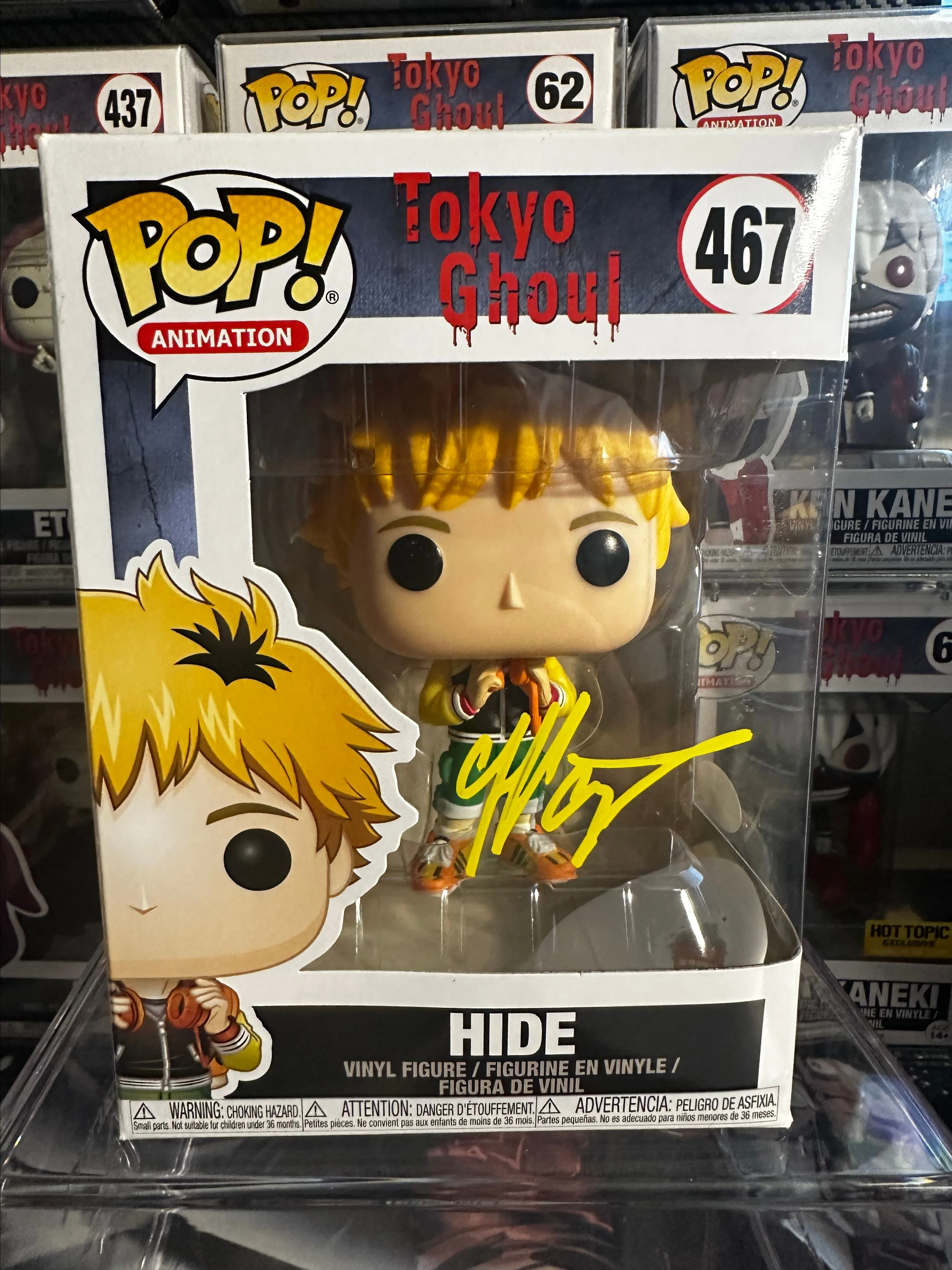 Product image for Anime || Tokyo Ghoul - Hide (Auto w/ JSA cert)