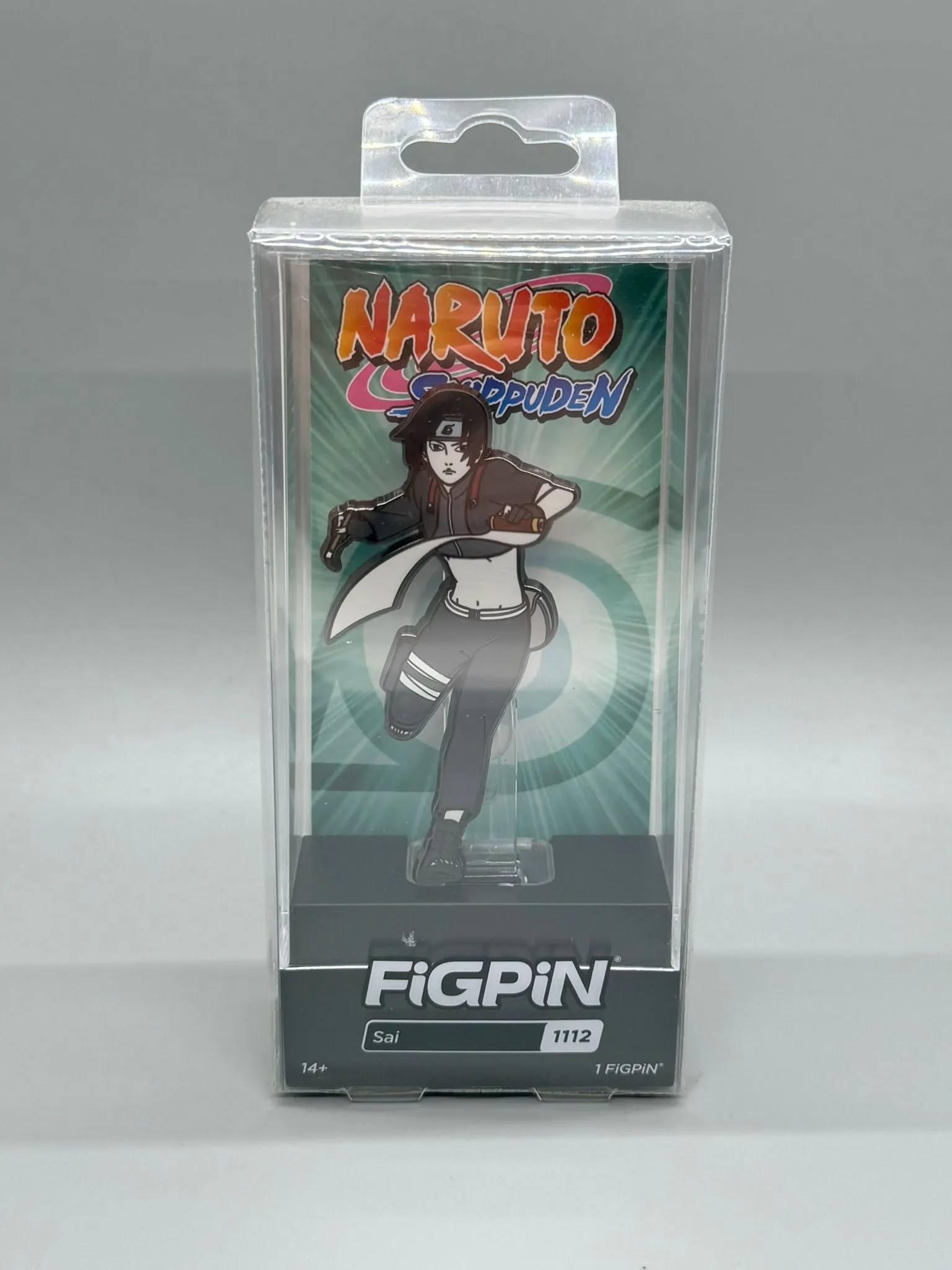 Product image for 2024 Figpin Sai 1112 Naruto Shippuden Brand New GameStop Exclusive! 3" Tall!