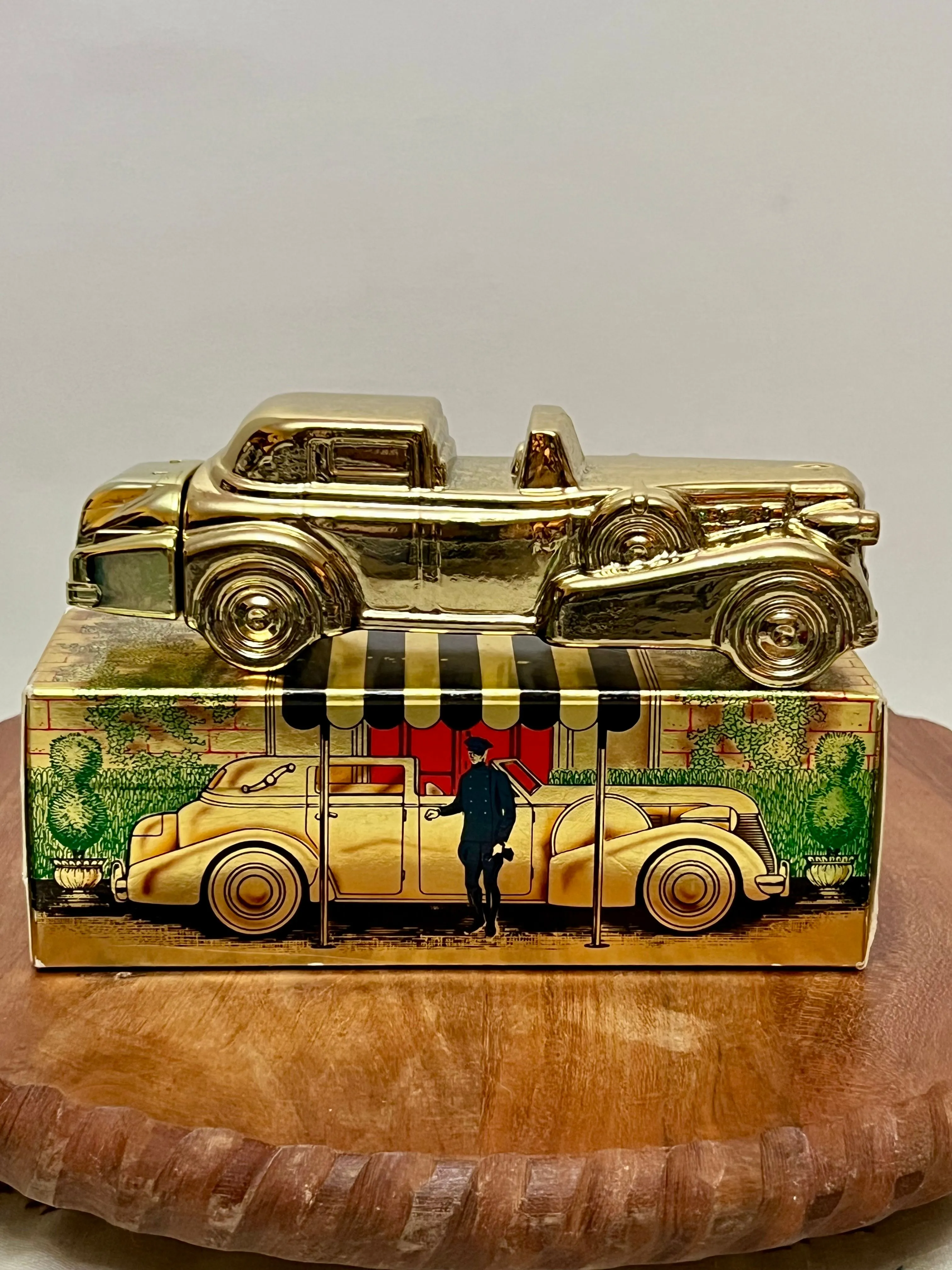 Product image for Avon Gold Cadillac After Shave Bottle & Box