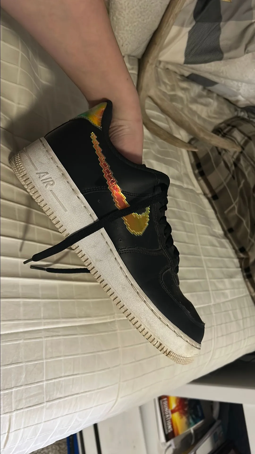 Product image for 2021 Air Force 1 Low 'Iridescent Pixel - Black