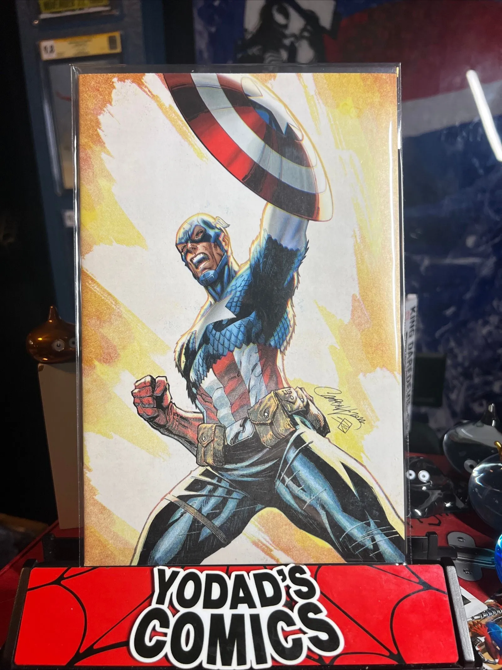 Product image for Captain America Sentinel of Liberty #1 RATIO 1:100