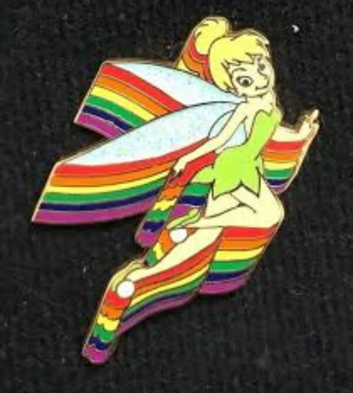 Product image for Disneyland Exclusive Tinker Bell with Rainbow Tail