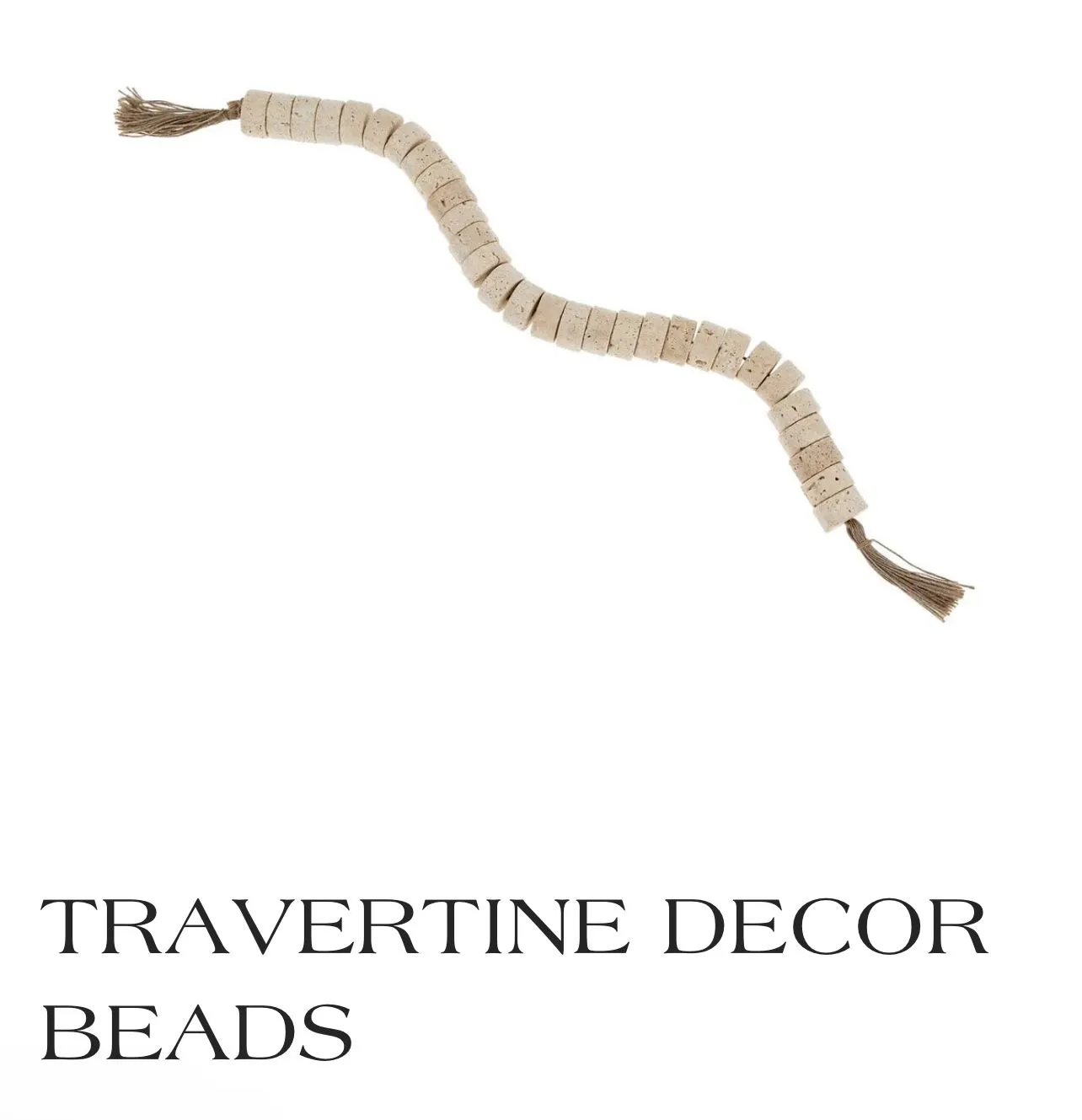 Product image for Travertine Decor Beads