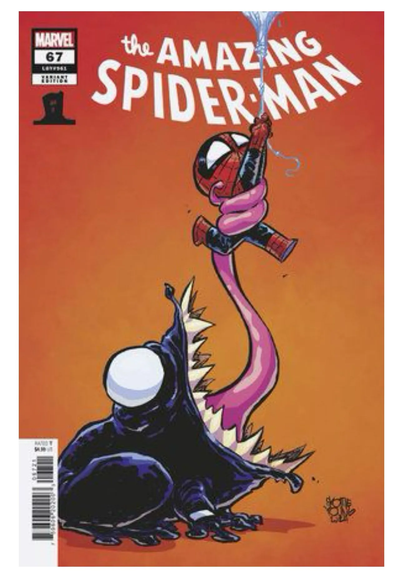 Product image for 1. NCBD Amazing Spider-Man #67 Skottie Young
