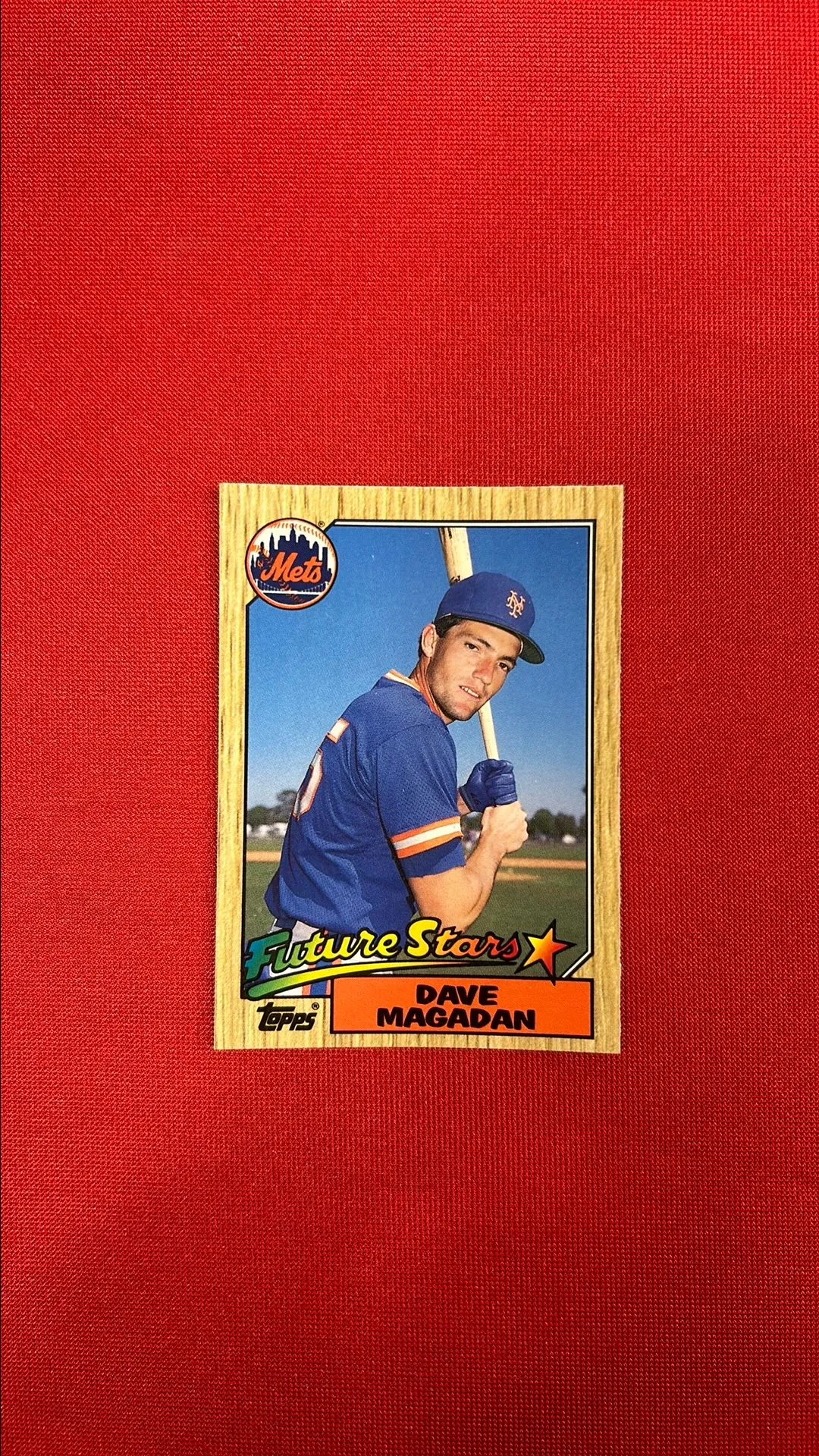 Product image for 1987 Topps Tiffany Dave Magadan #512