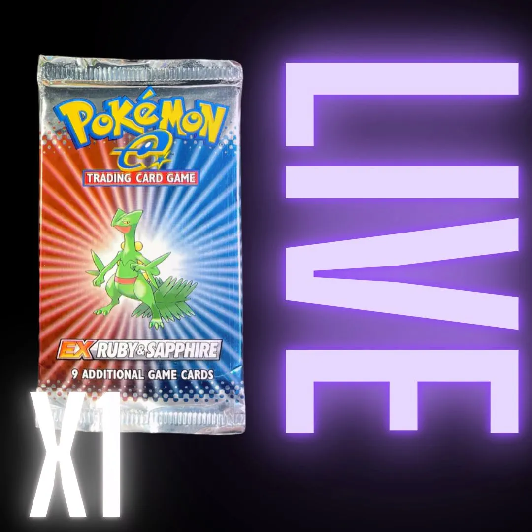 Product image for EX Ruby & Sapphire Booster Pack