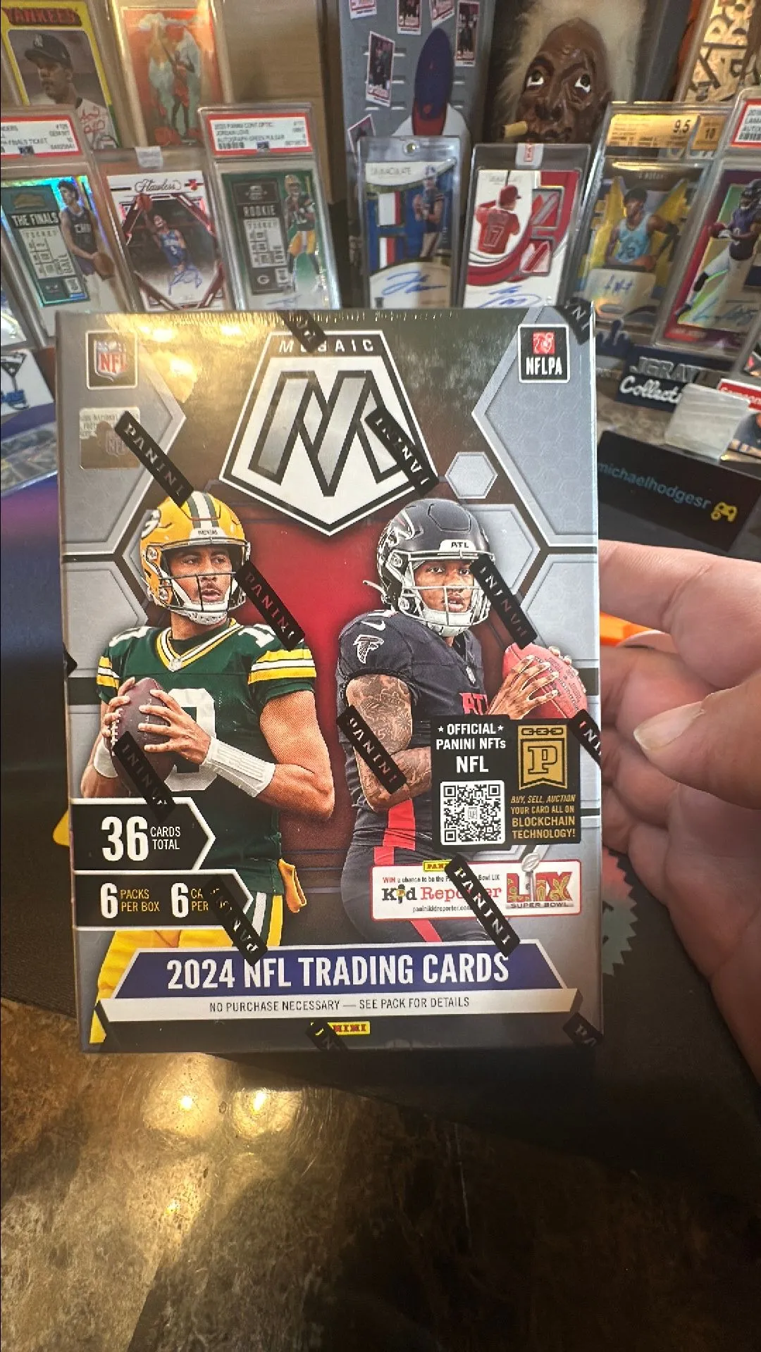 Product image for 2024 mosaic football blaster