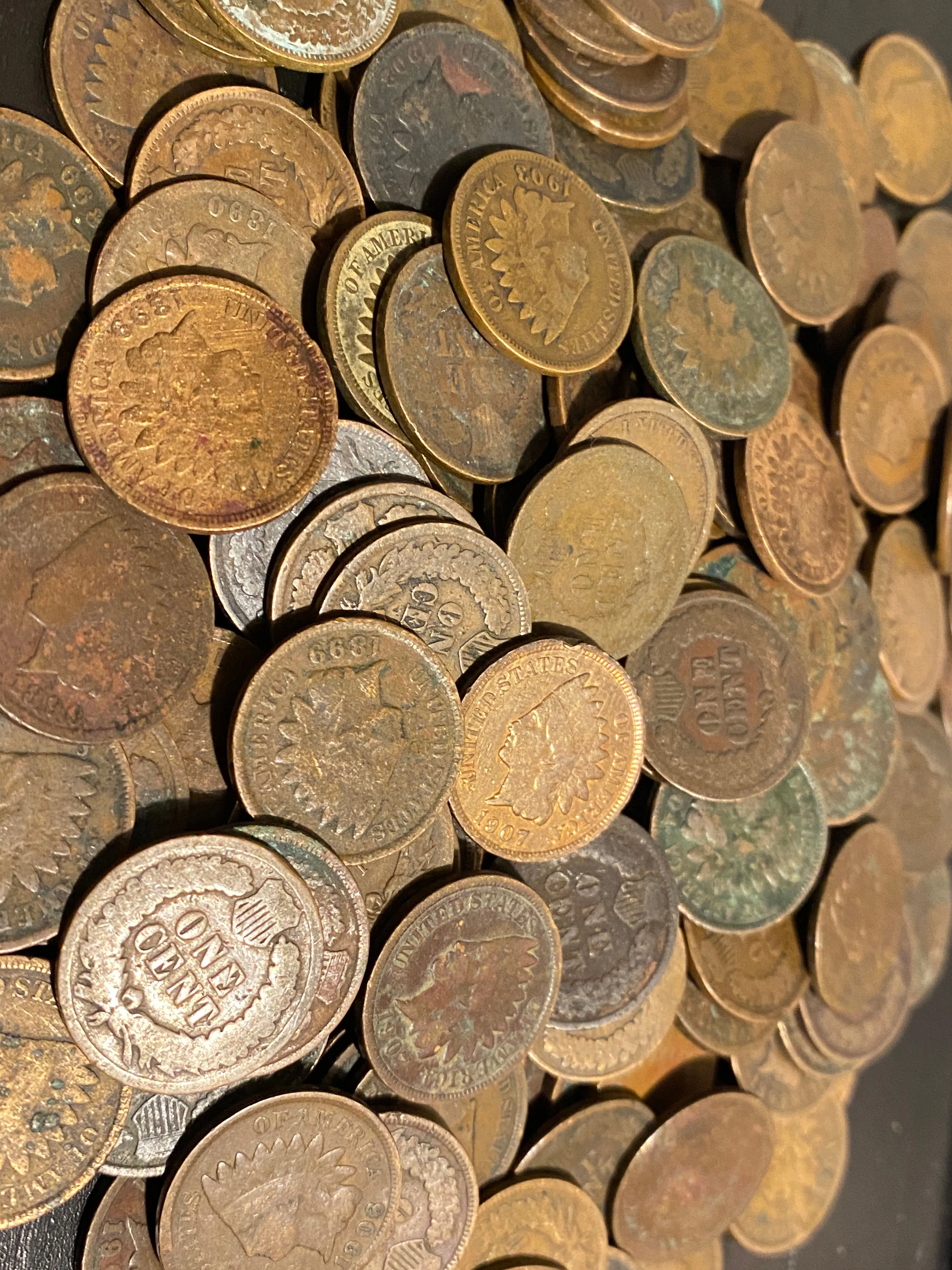 Product image for Indian Head Cent Lot of 10 Mixed Dates