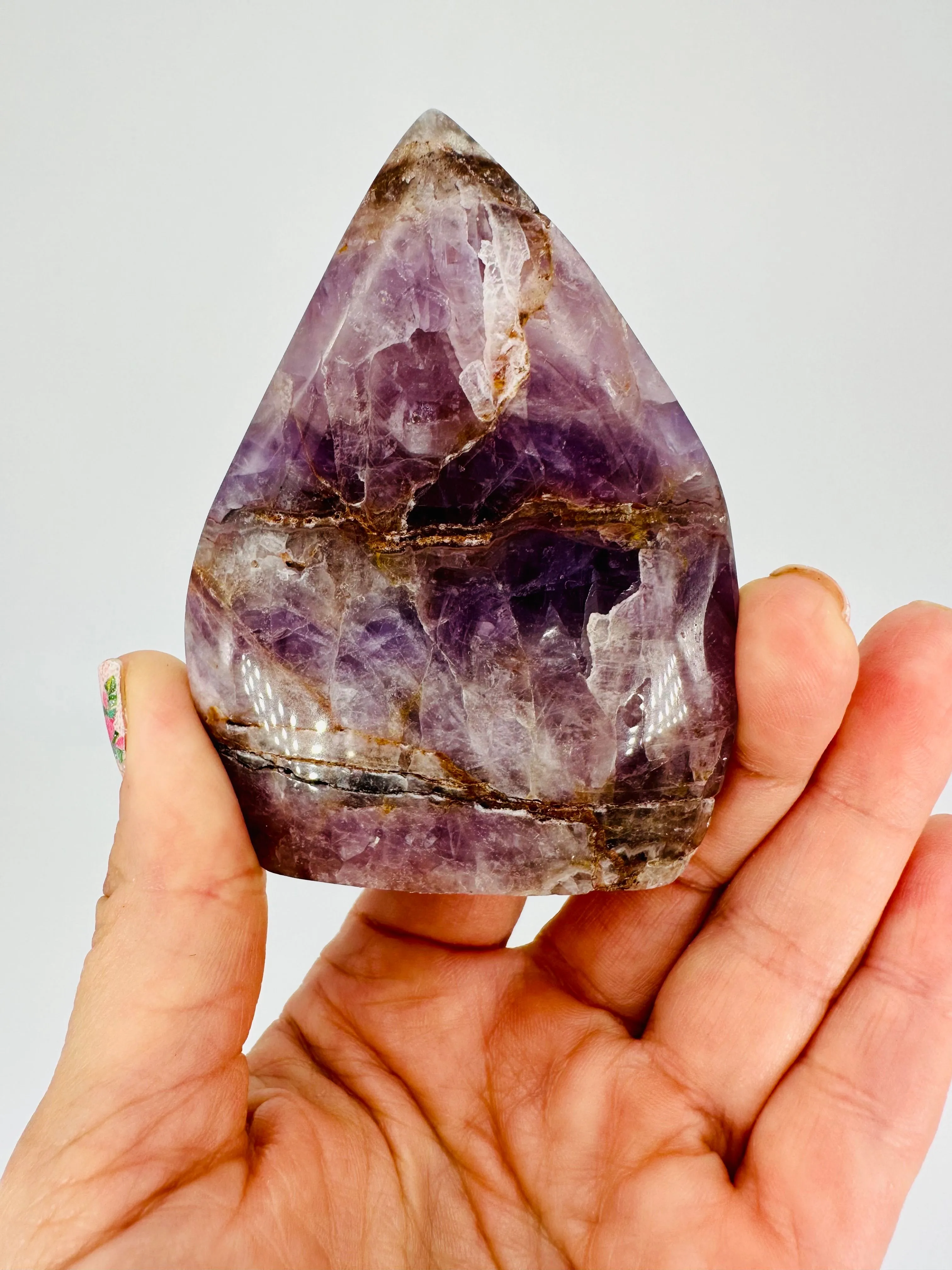 Product image for #403 Banded Amethyst Flame