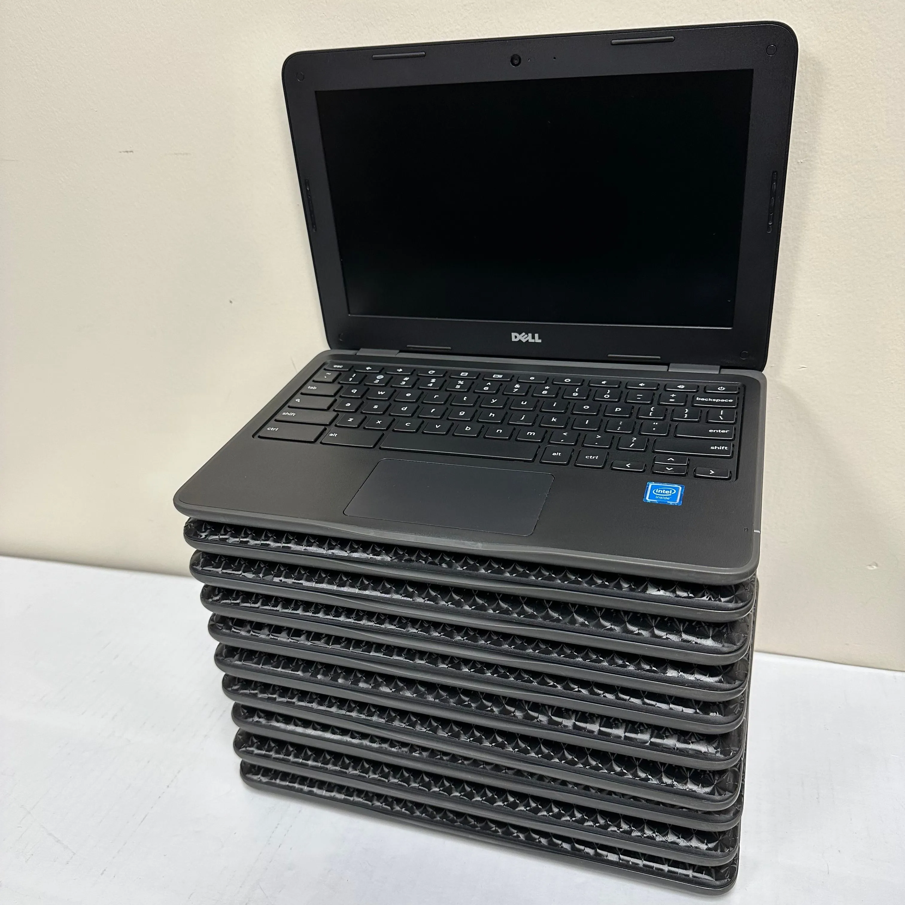 Product image for Lot of 5 Dell Chromebooks with chargers with warranty.