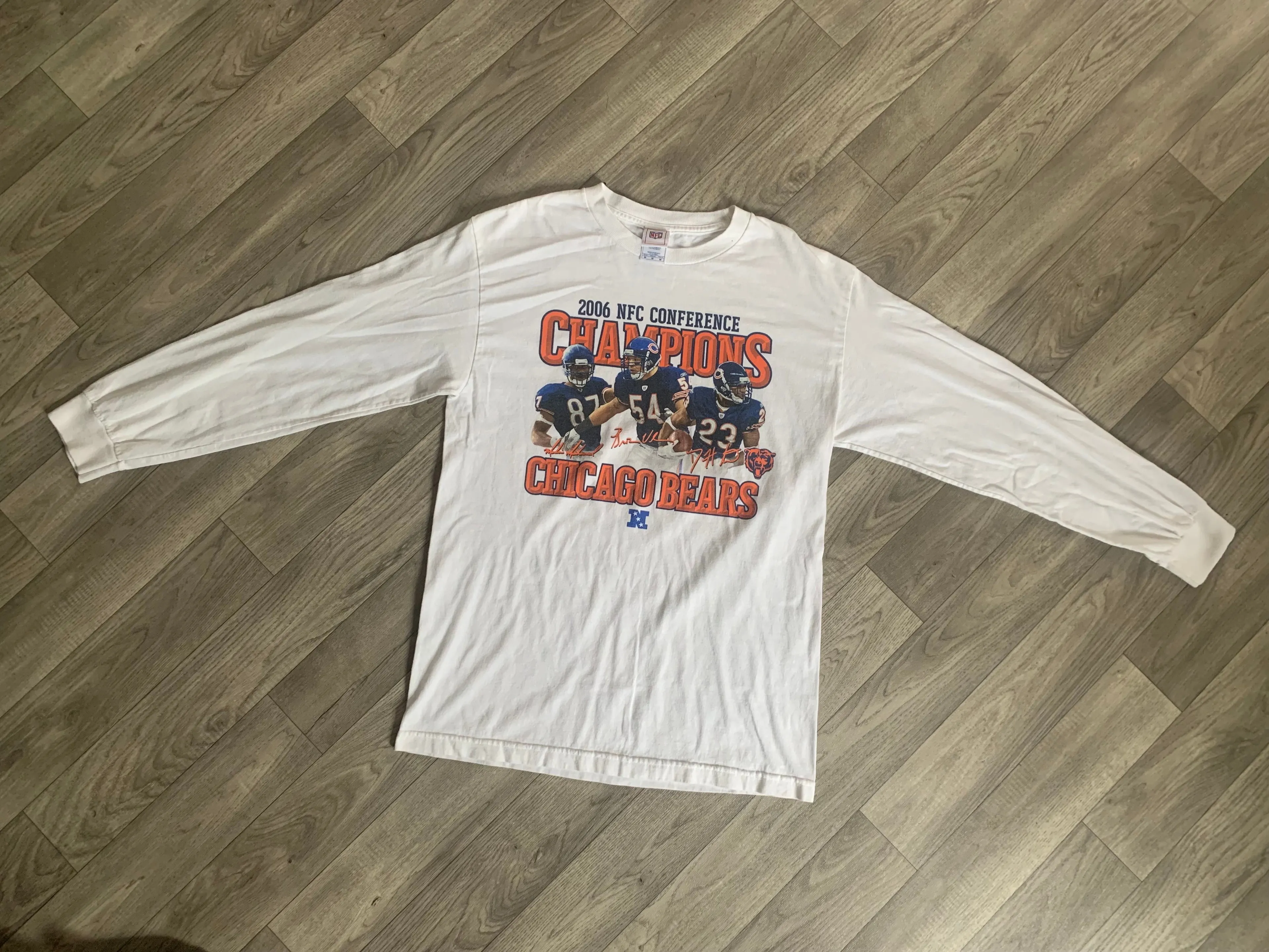 Product image for Chicago bears 2006 nfc conference champions long sleeve
