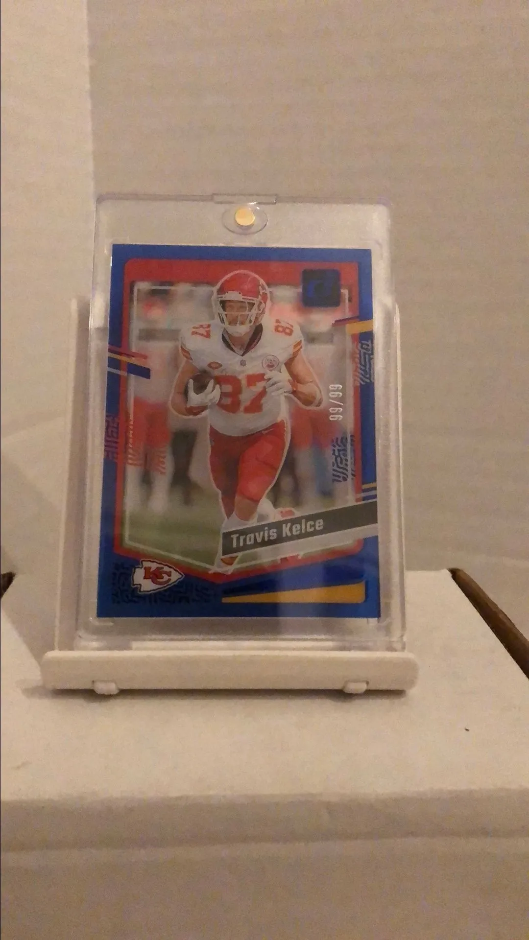 Product image for Travis Kelce 2023 Donruss Clearly 99/99