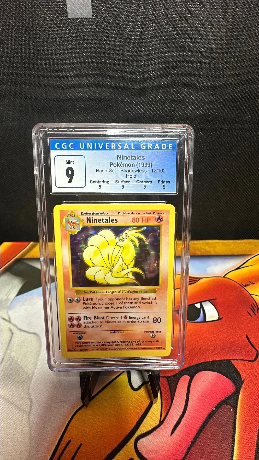 Product image for Ninetales Shadowless ALL 9s