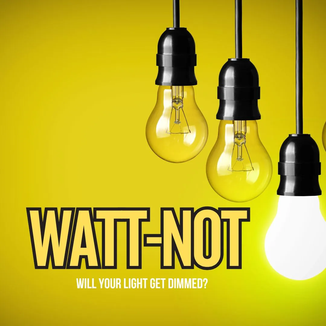 Product image for WATT-NOT elimination game