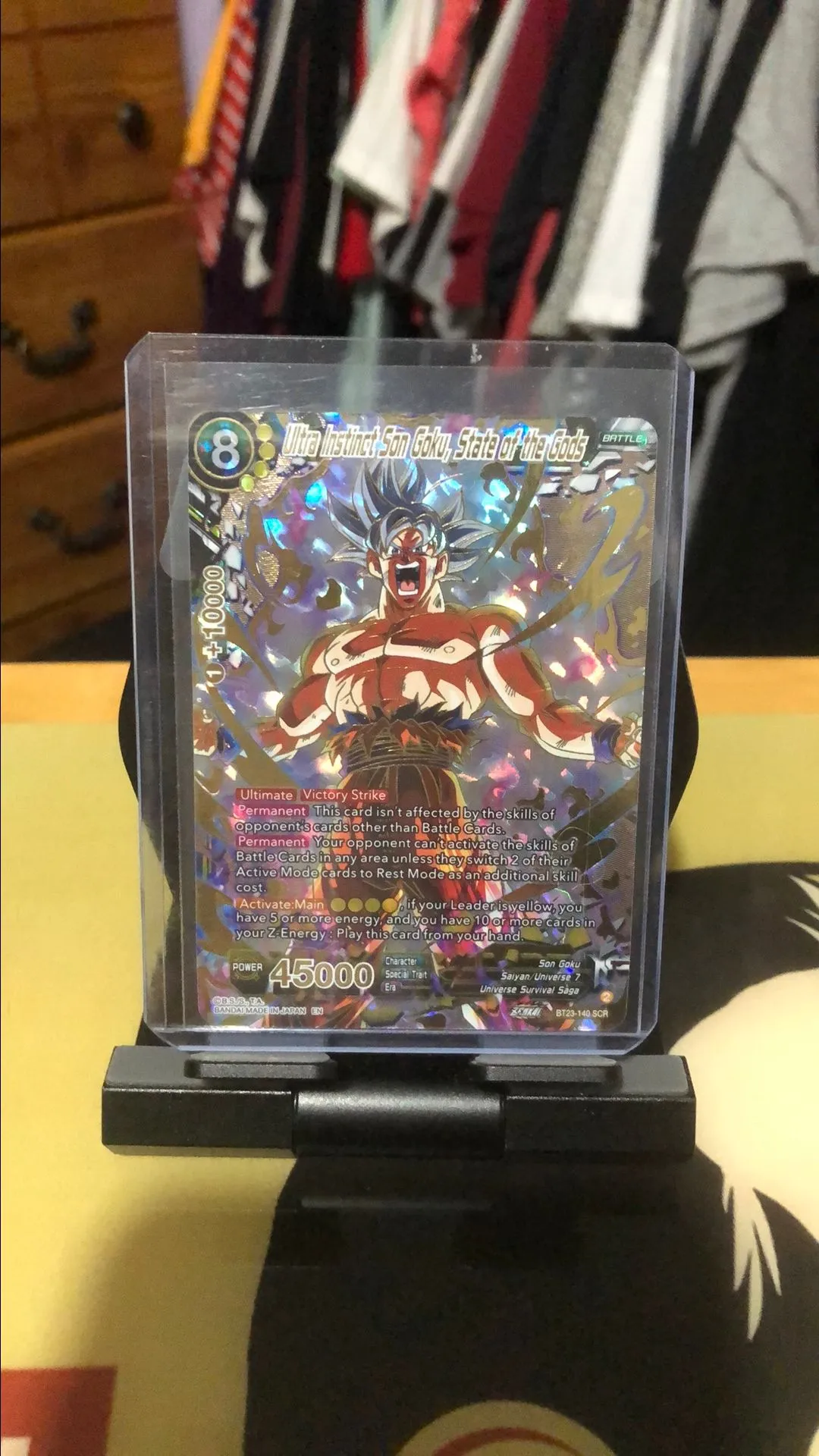 Product image for Ultra Instinct Son Goku, State of the Gods - Perfect Combination (BT23)
