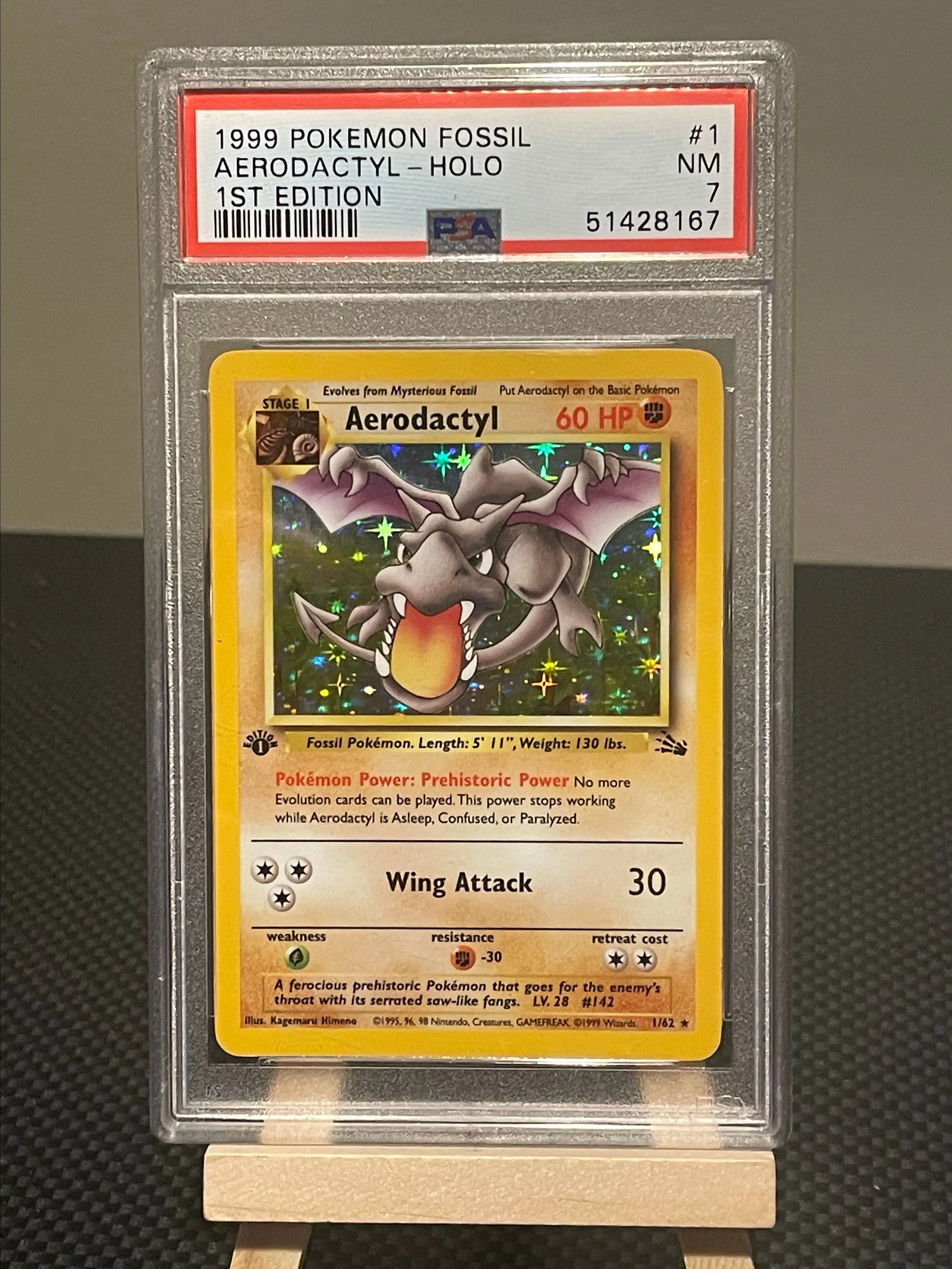 Product image for 1st Ed Aerodactyl PSA 7