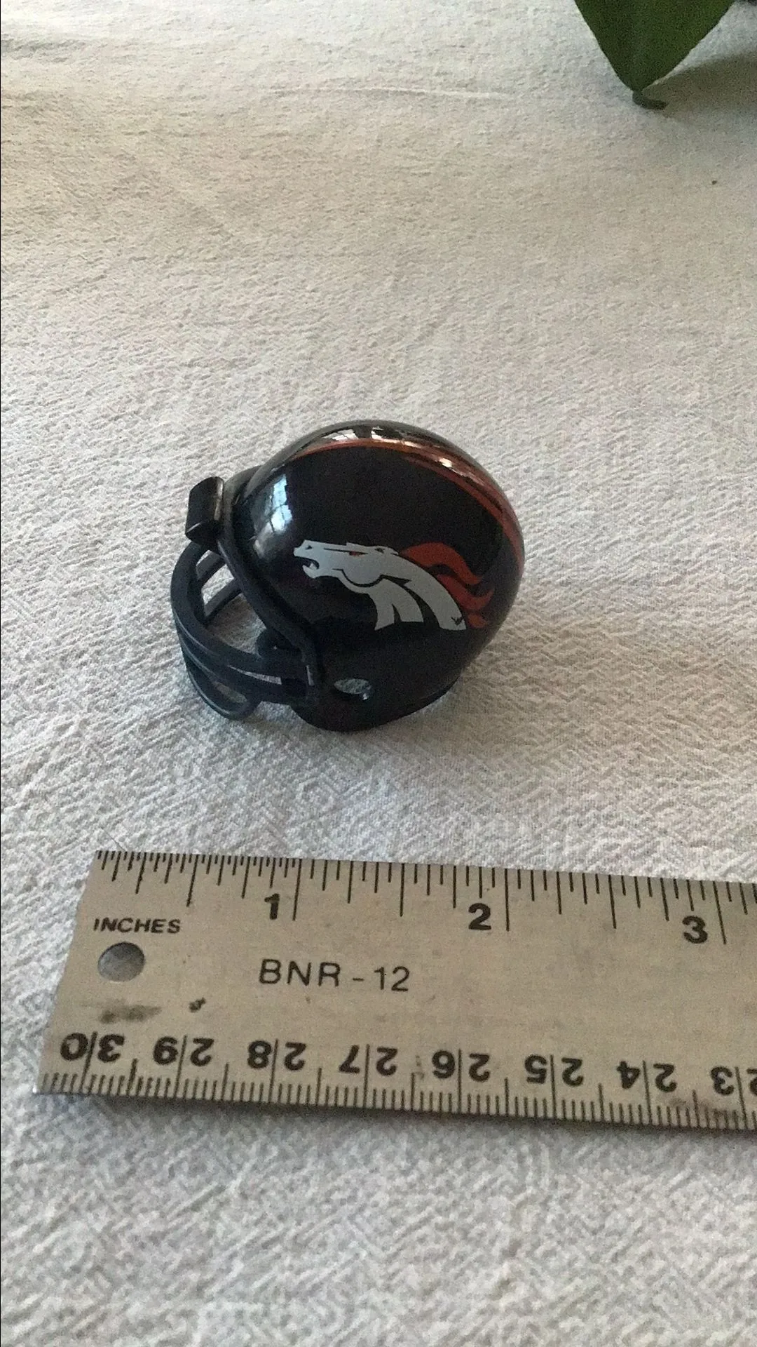 Product image for Broncos Riddell mini football helmet 2015