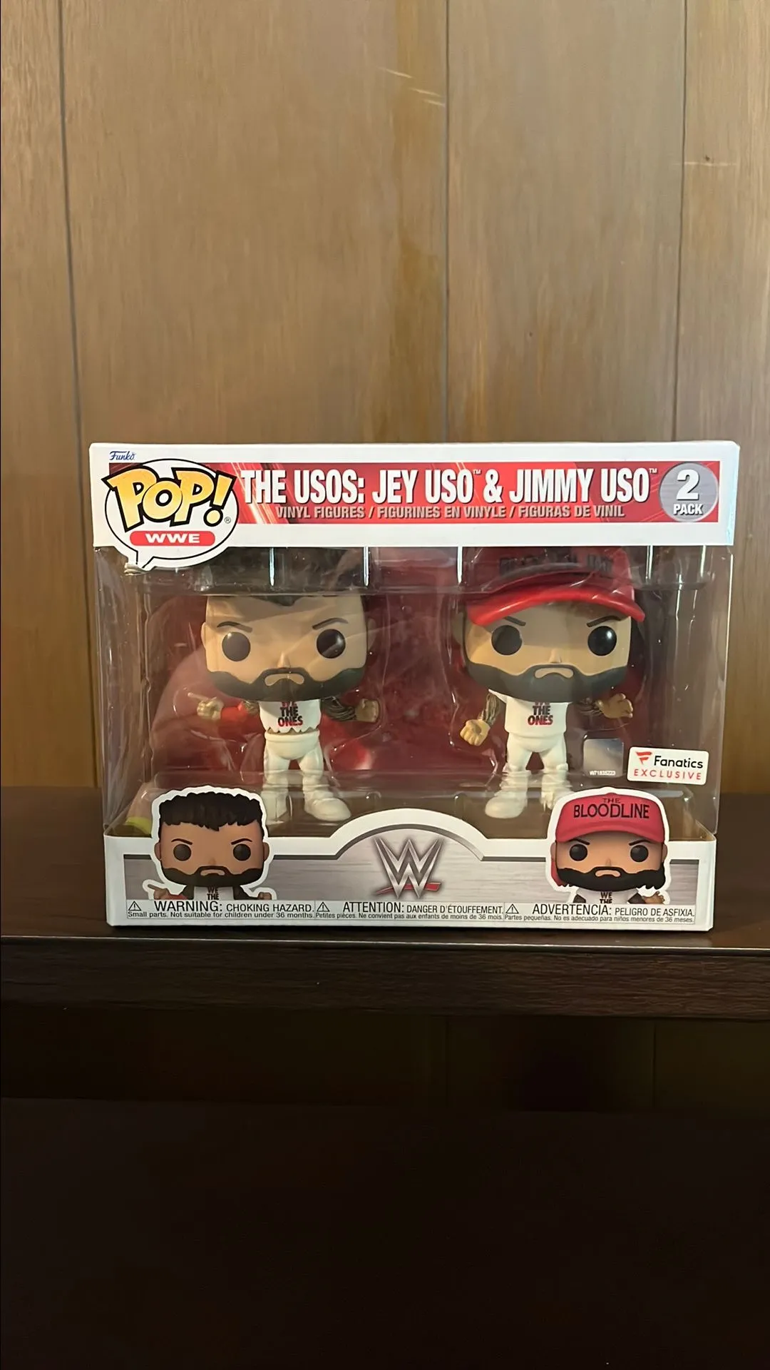 Product image for The Usos: Jey Uso & Jimmy Uso (Fanatics Exclusive)