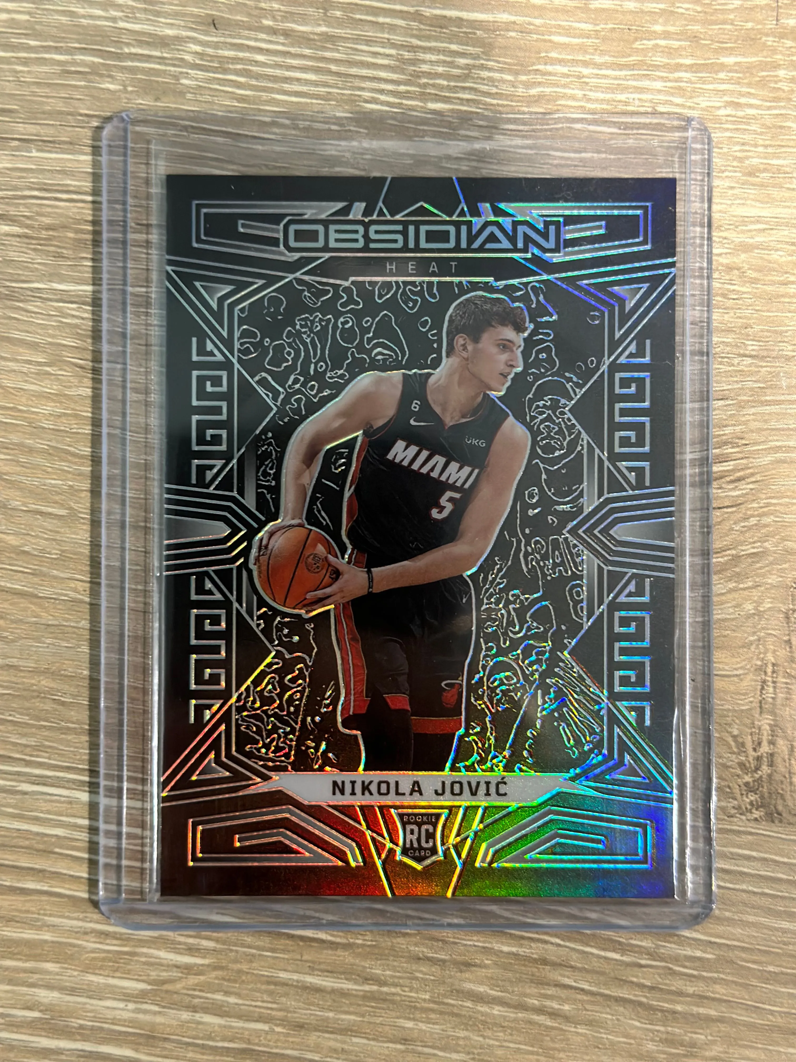 Product image for Nikola Jović Obsidian Rookie Card