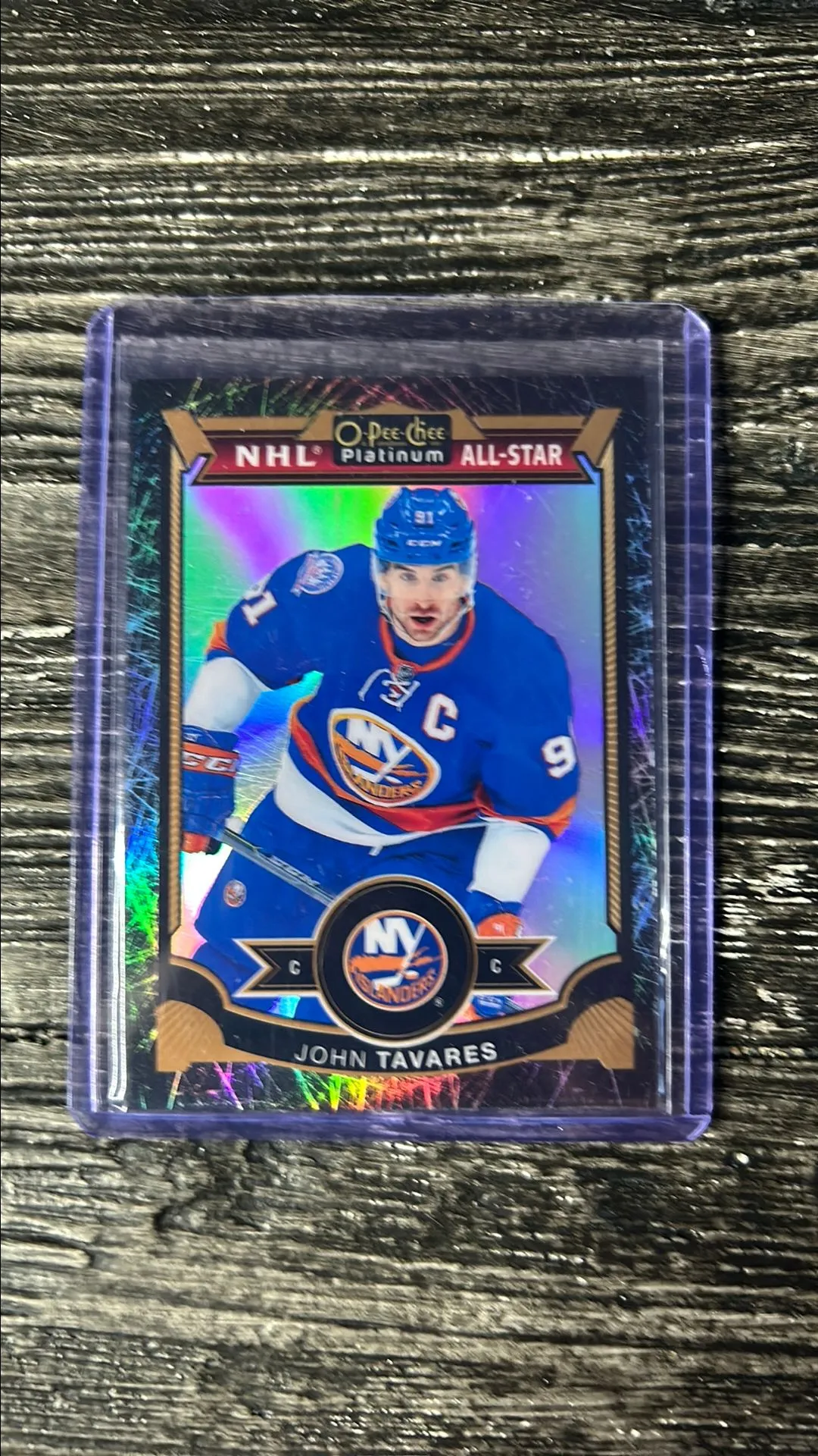Product image for John Tavares OPC BLACK ICE /99!!