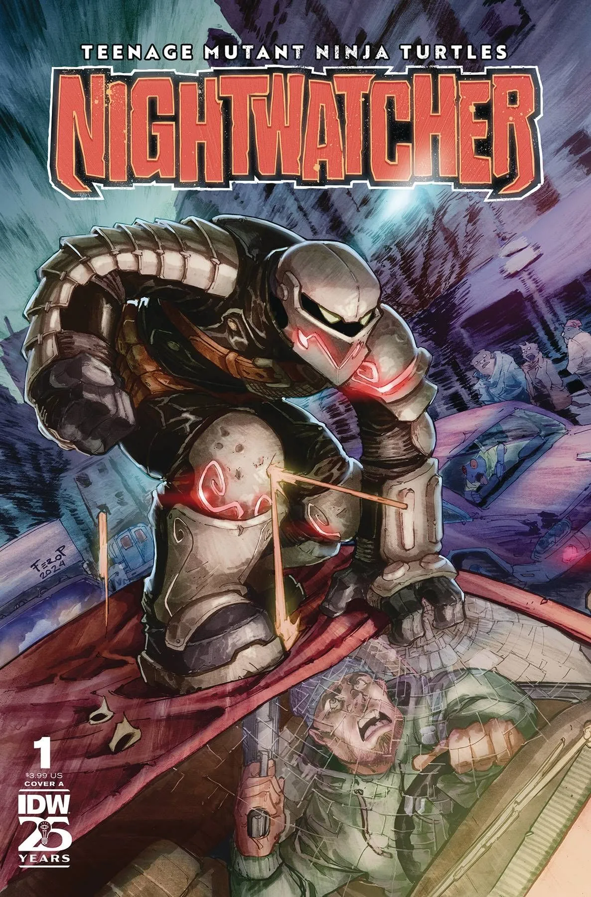 Product image for TMNT NIGHTWATCHER #1 COVER A