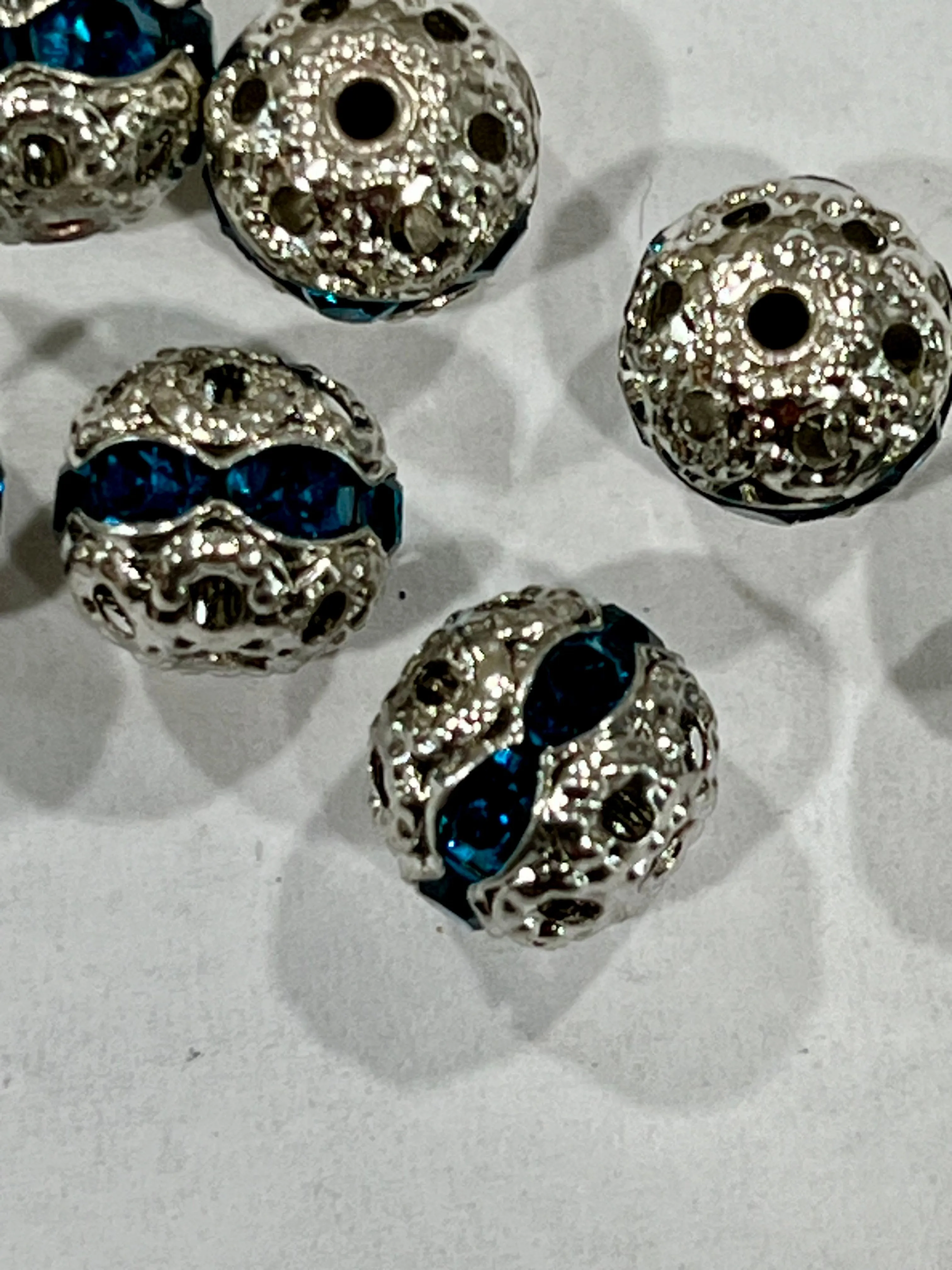 Product image for Rhinestone Spacer Beads