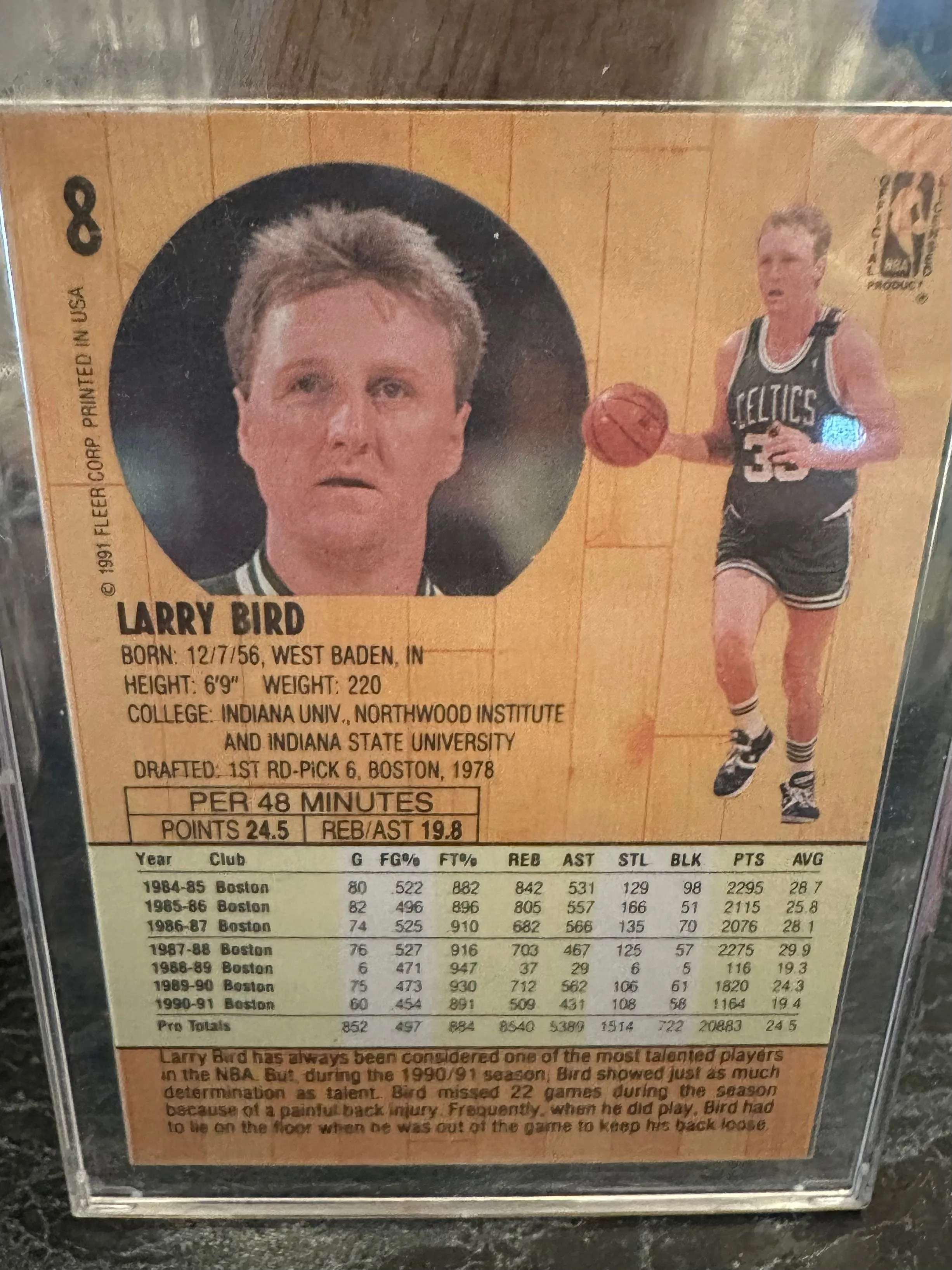 RARE LARRY BIRD NBA FINALS CARD!!  Whatnot: Shop, Sell, Connect