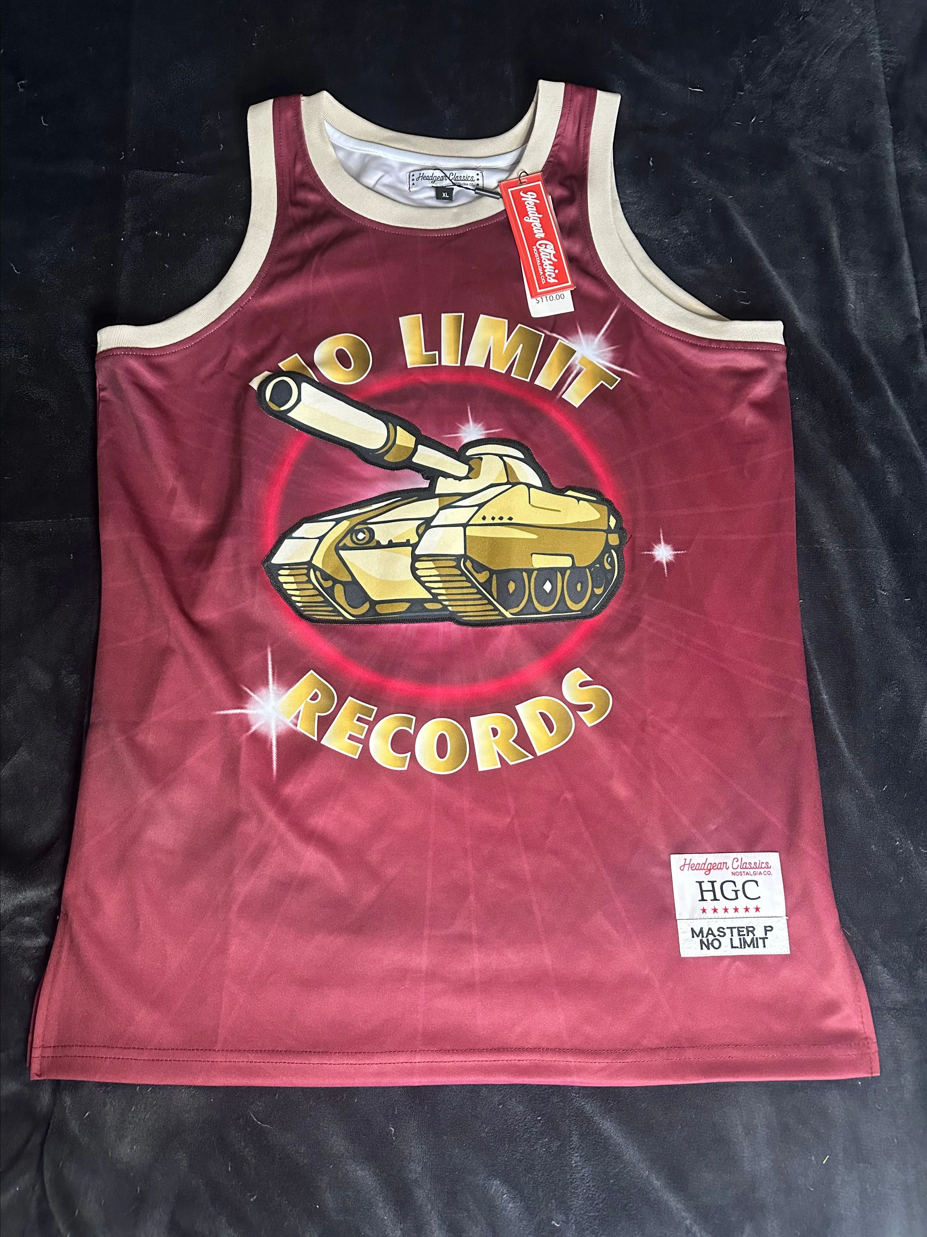 Product image for No Limit Master P Jersey Size XL Brand New ($110 Retail)