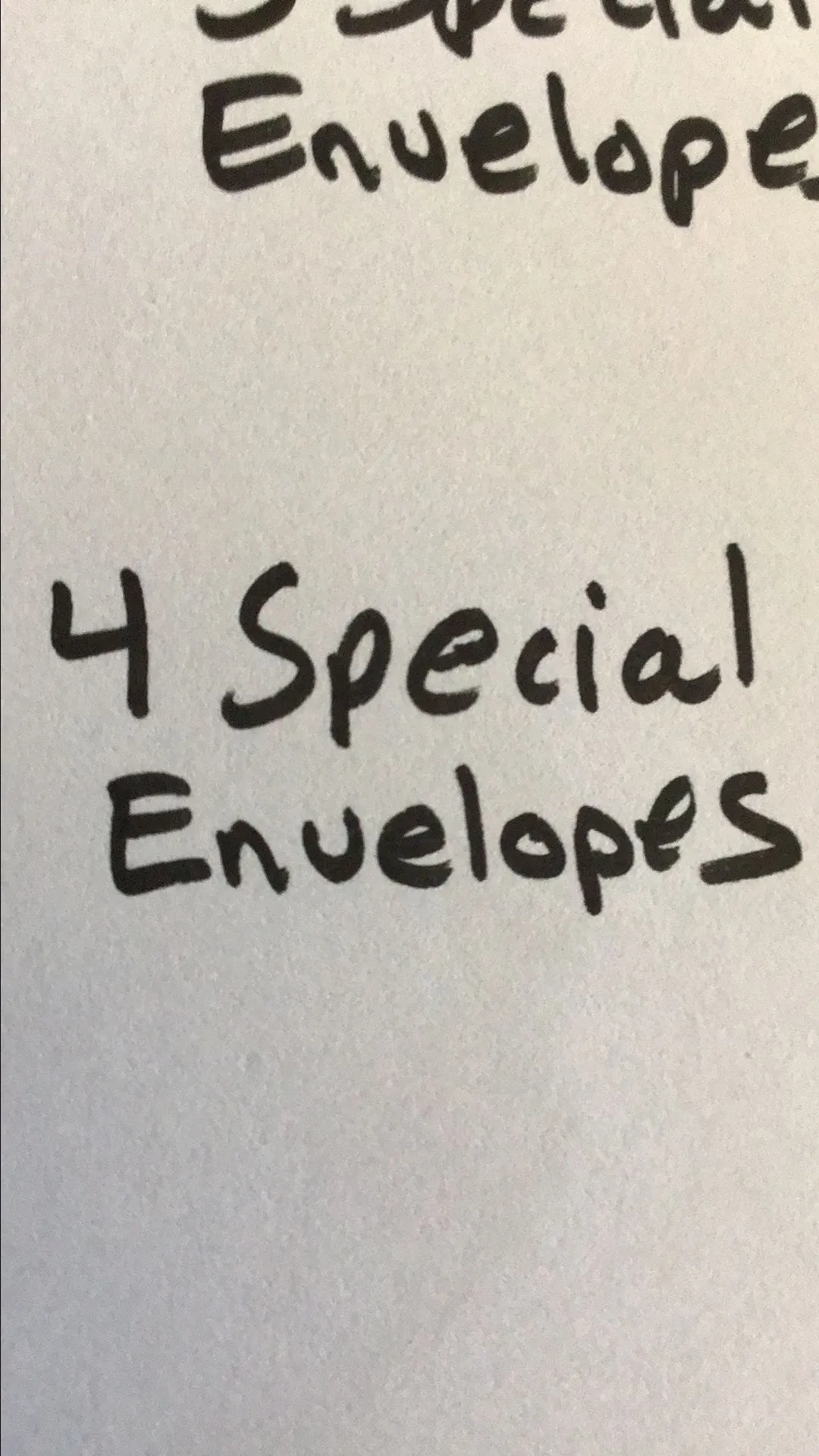 Product image for 4 Special Envelopes
