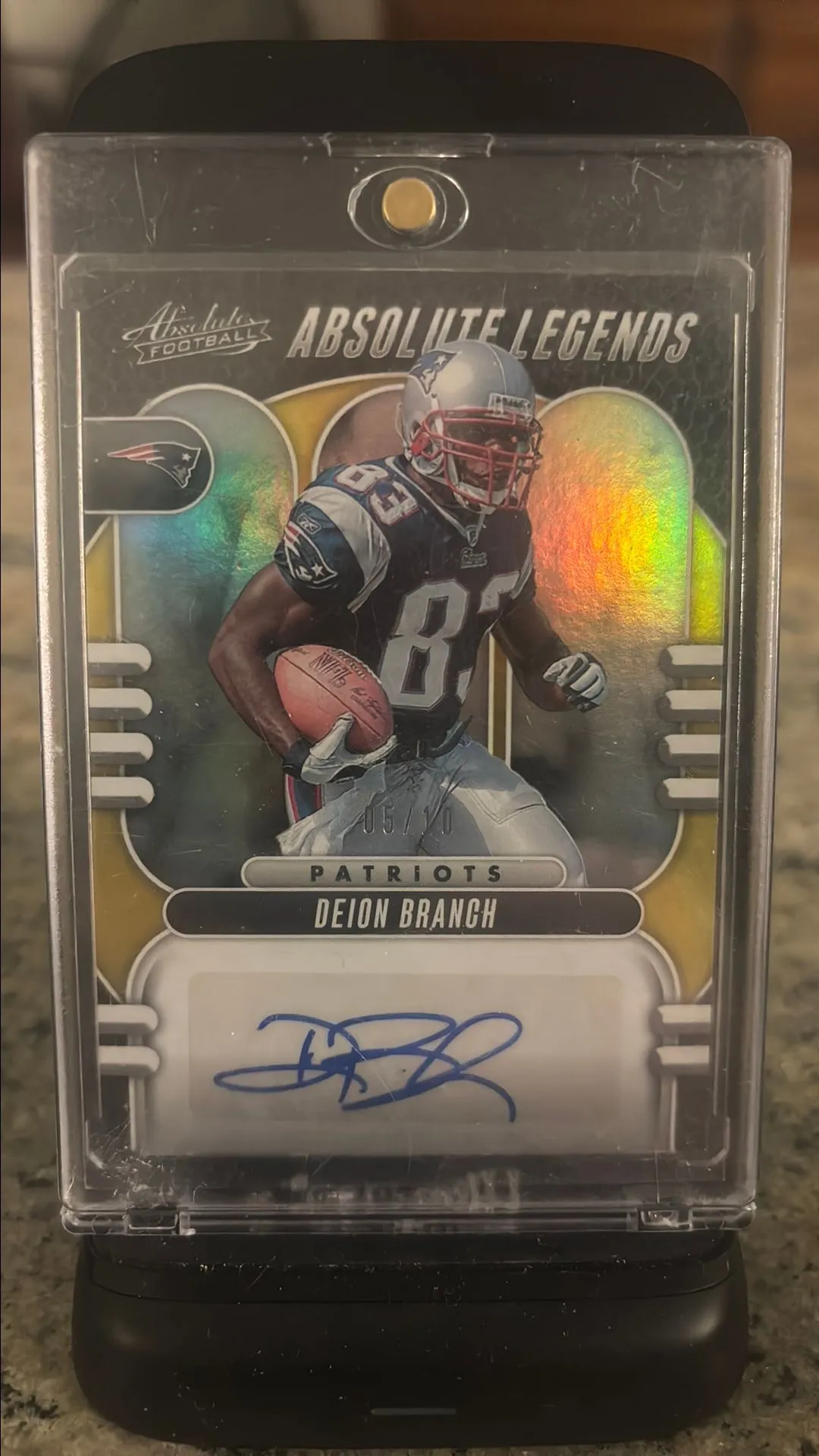 Product image for Deion Branch Auto /10