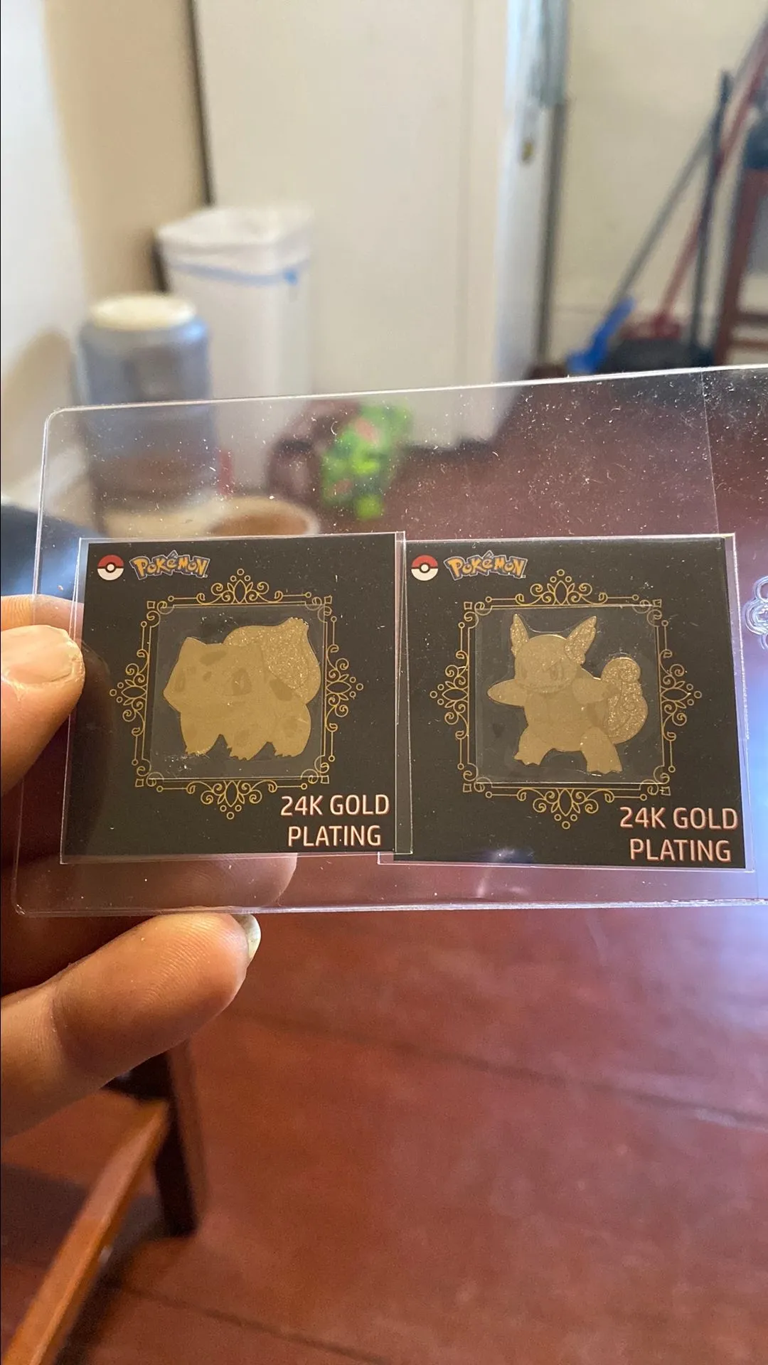 Product image for Pokémon 24k gold plating