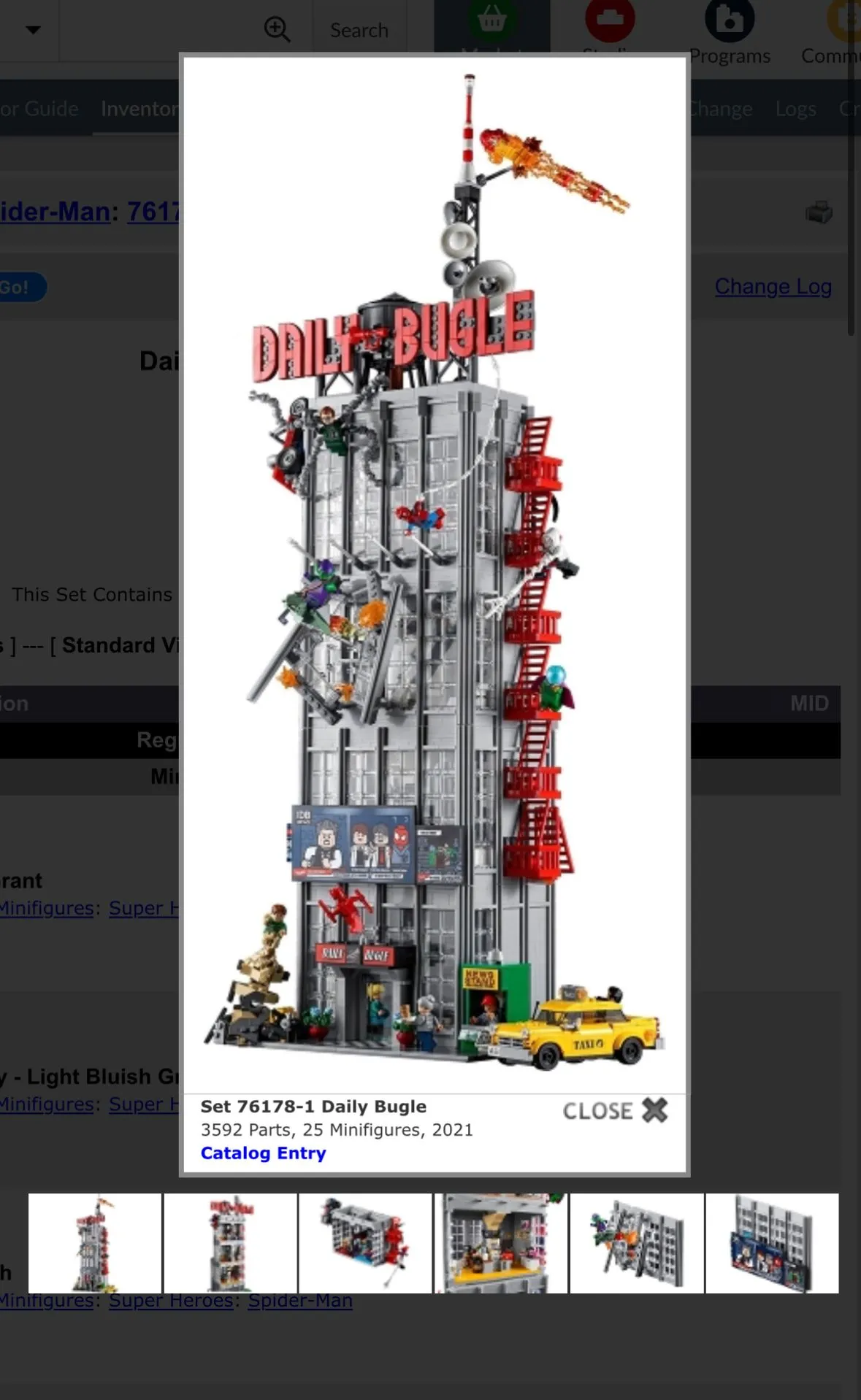 Product image for Daily bugle NO FIGS