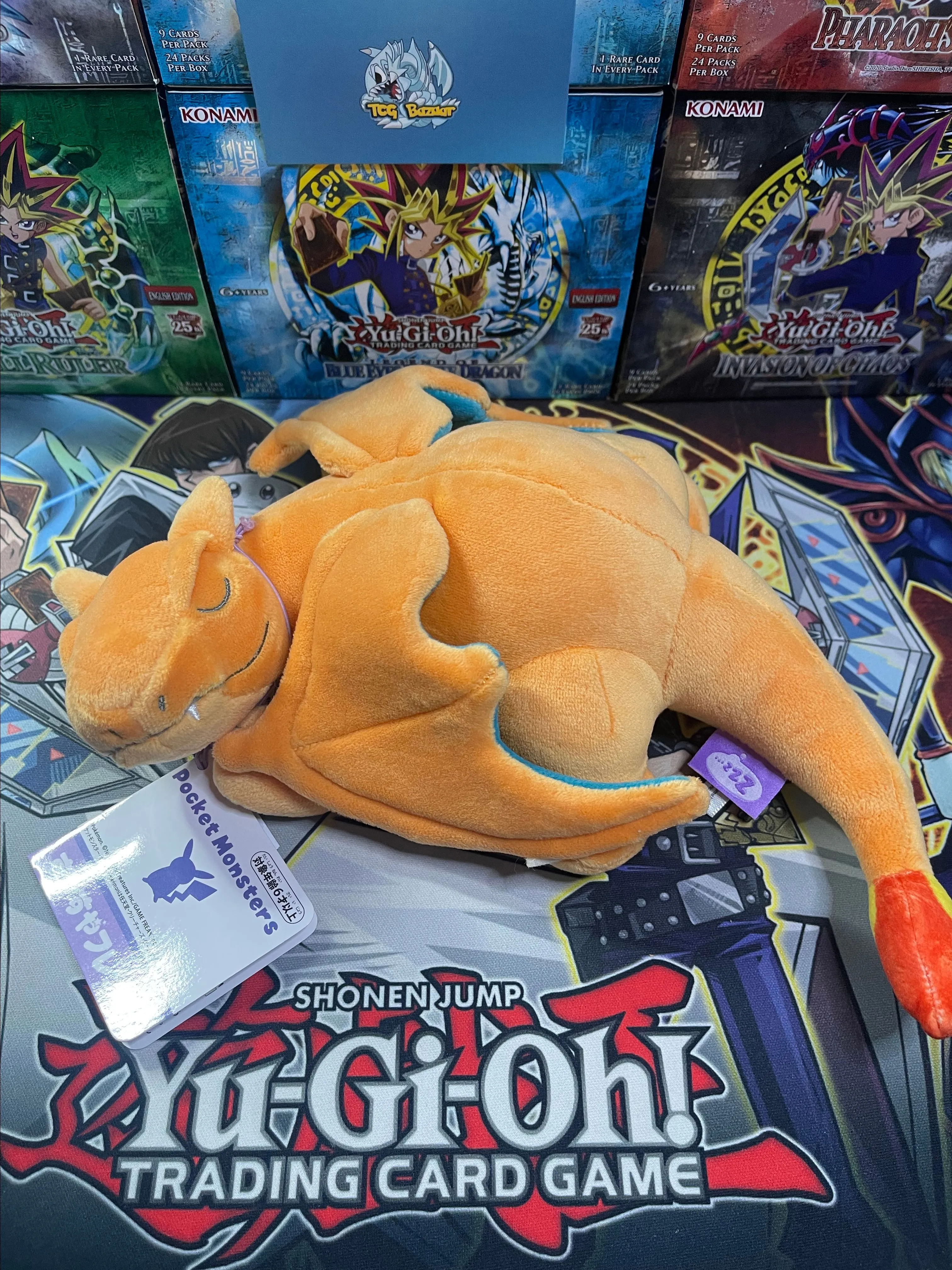 sleeping charizard pokemon card Sleeping Charizard Plush Toy – 🈹 JAPAN BOX main image 0