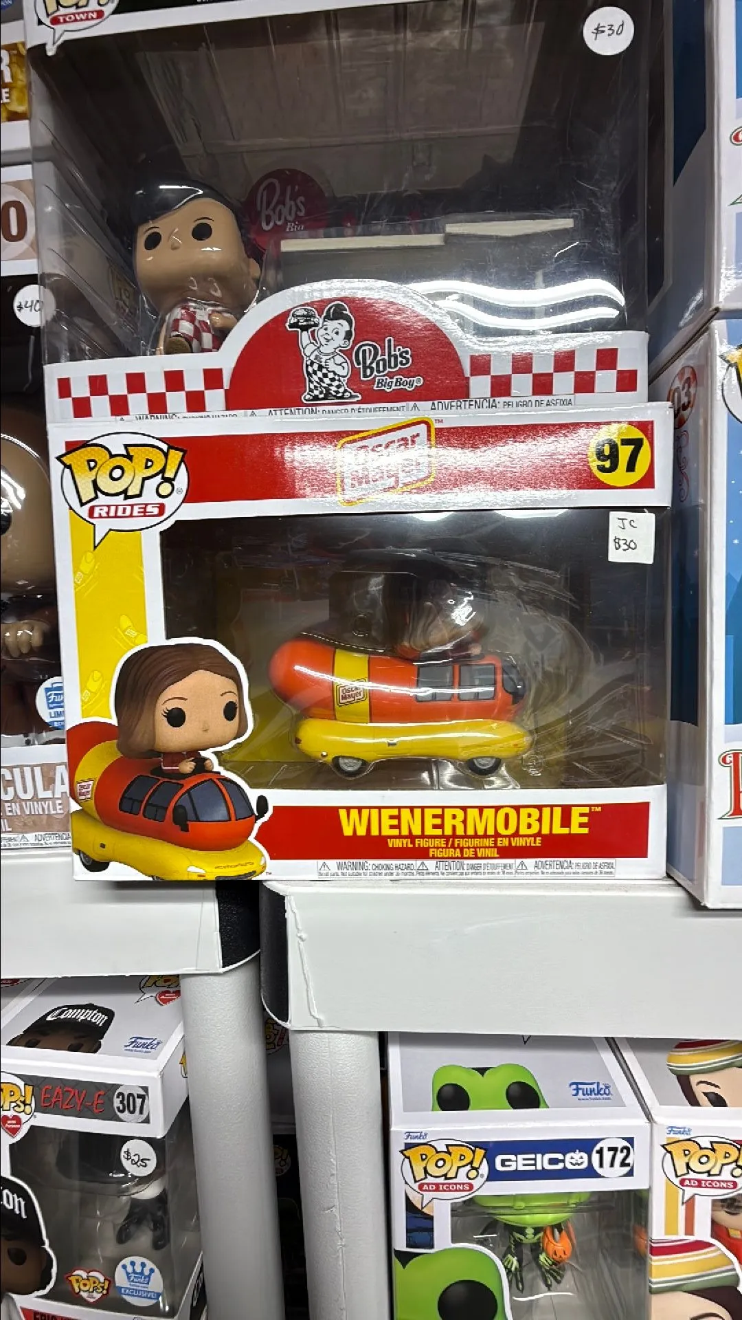 Product image for Ad Icons Oscar Mayer Wienermobile Funko POP Ride