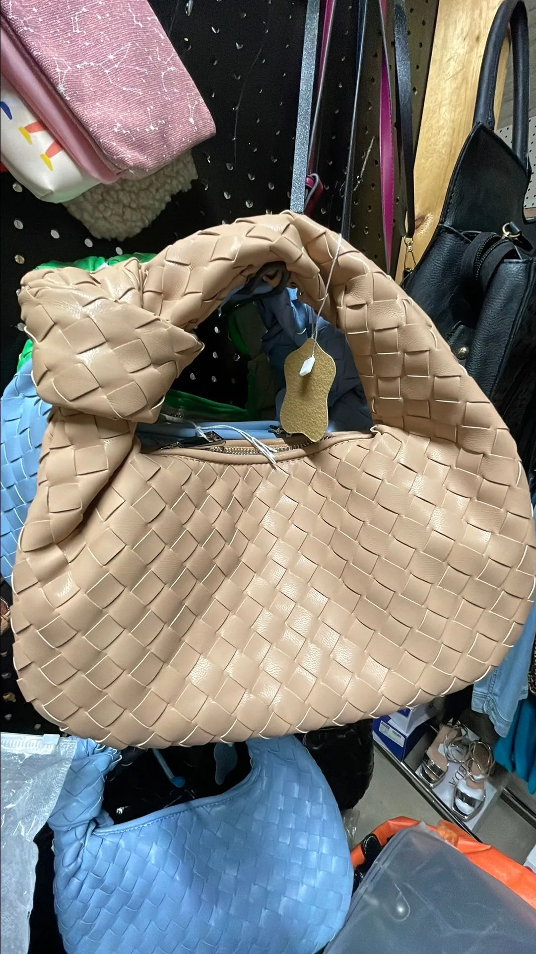 Product image for Small hand bag tan