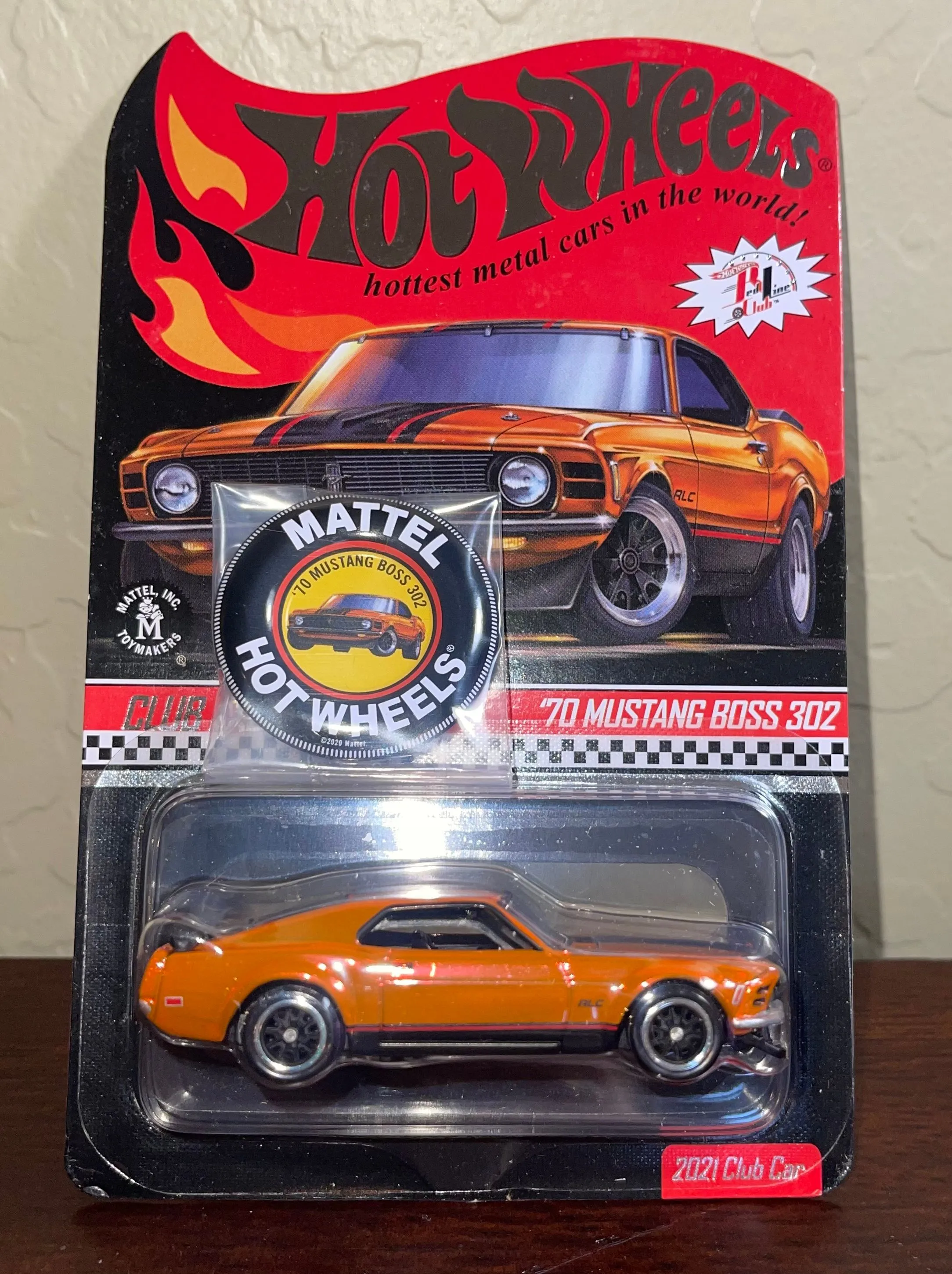 Product image for HOT WHEELS RLC MUSTANG BOSS 302 21 cub car