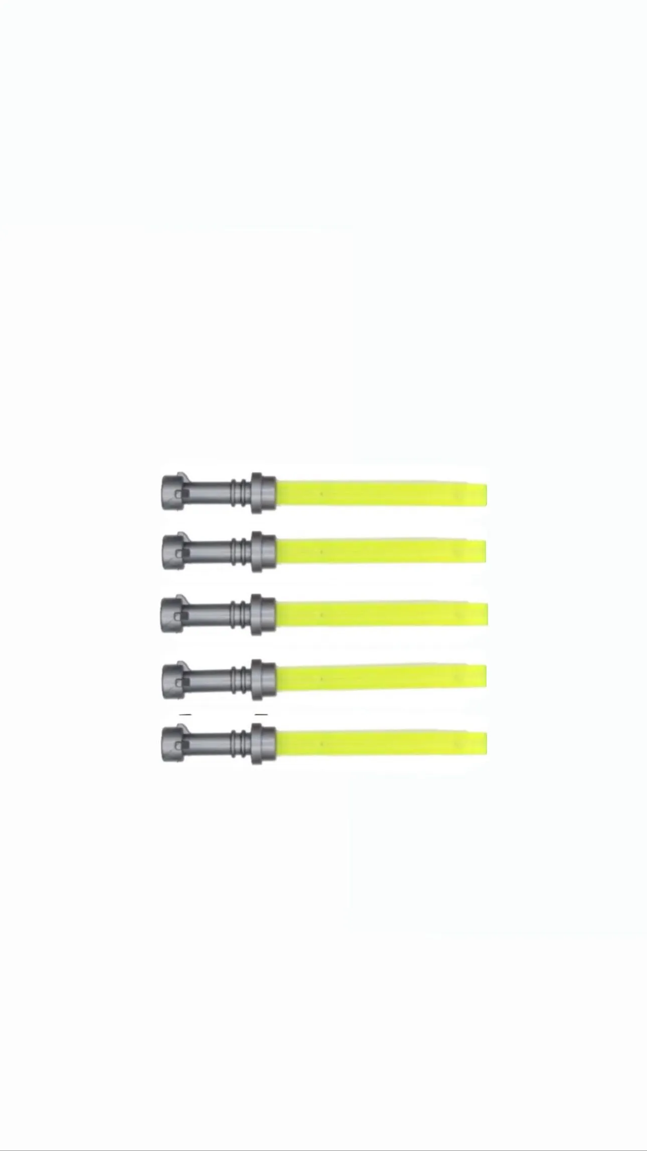 Product image for neon green lightsaber (5 pack)