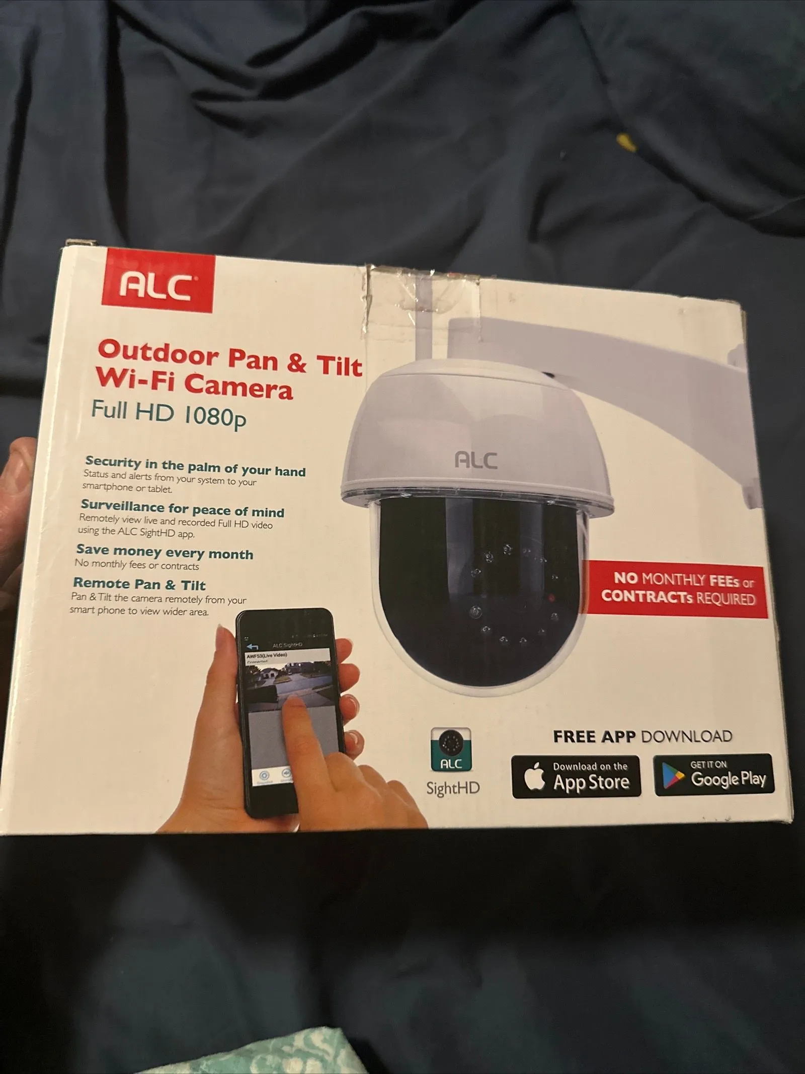 Product image for ALC outdoor pan and tilt wifi camera