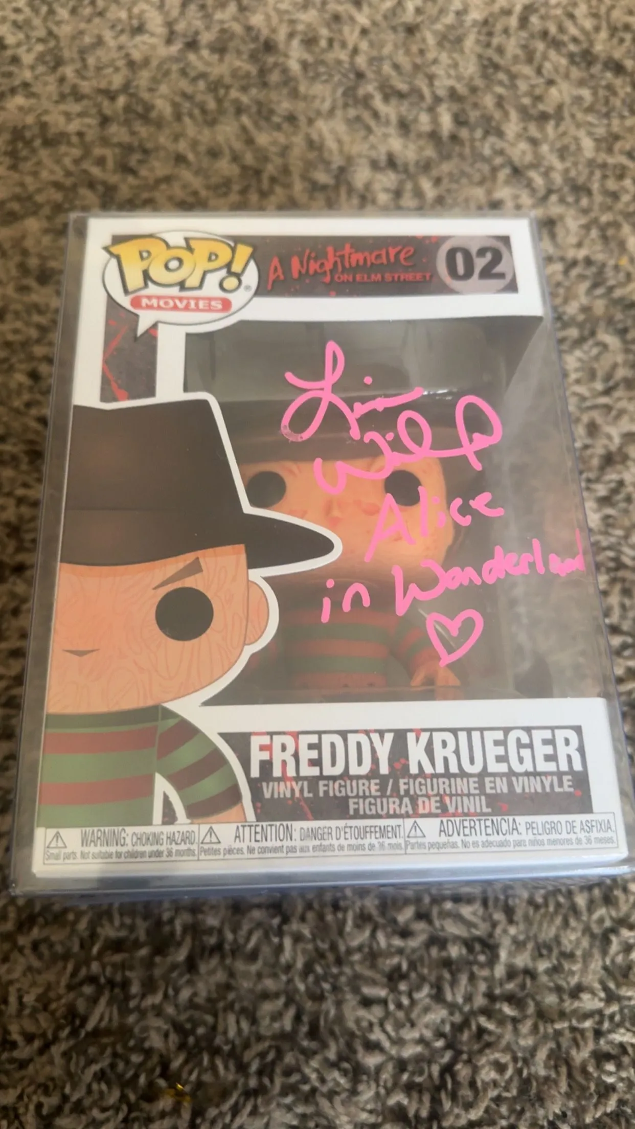 Product image for SIGNED FREDDY KRUEGER !