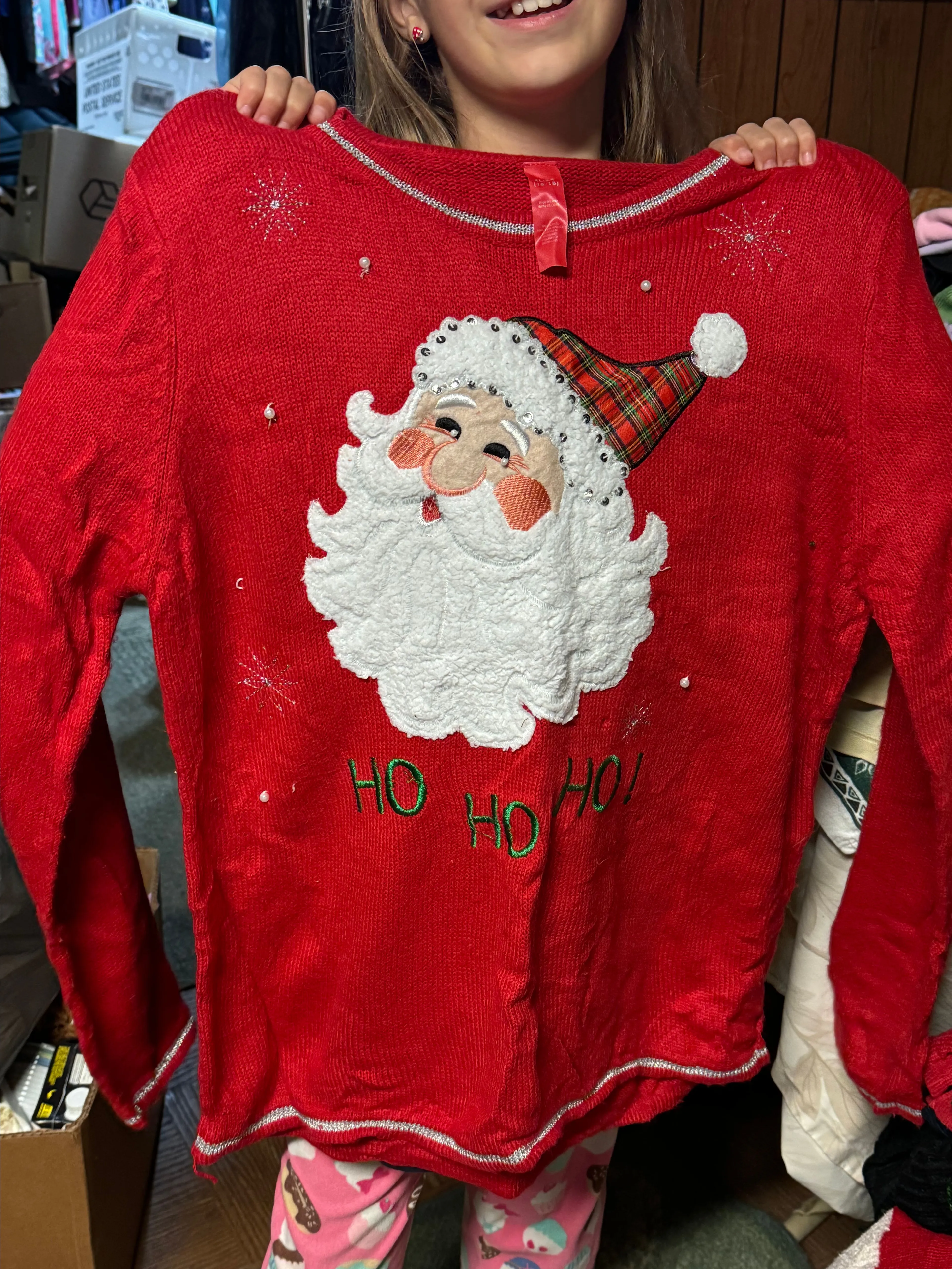 Product image for Red Santa HoHoHo sz XL